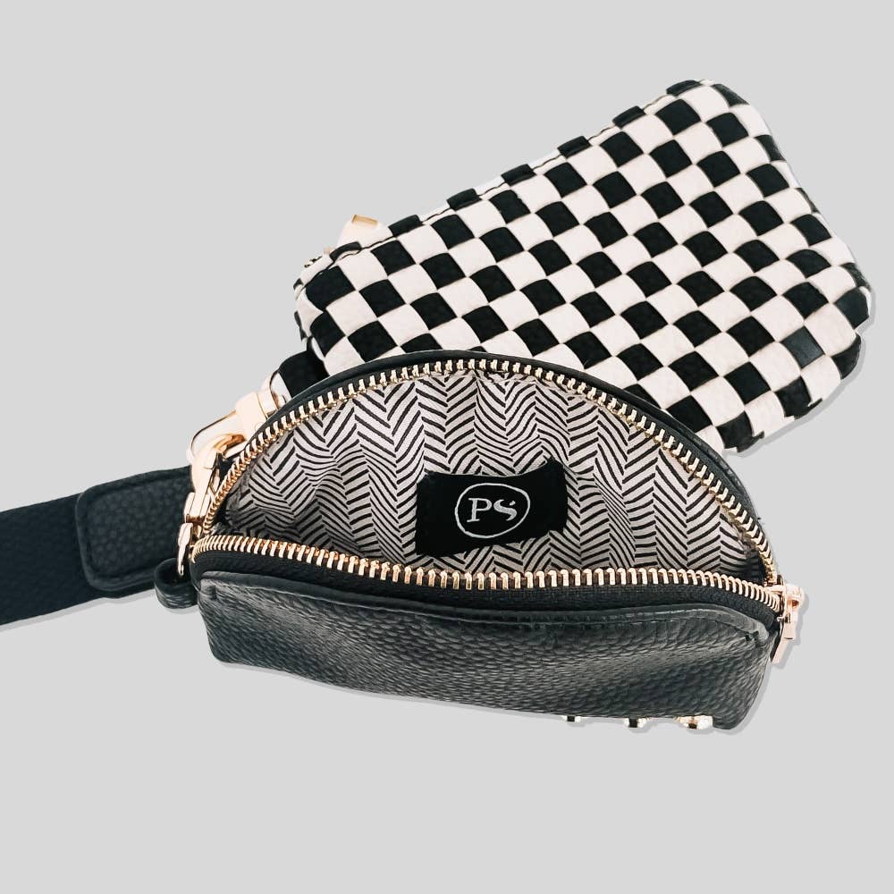 Wonderlust Woven Dual Pouch Wristlet by Pretty Simple - BFF Here
