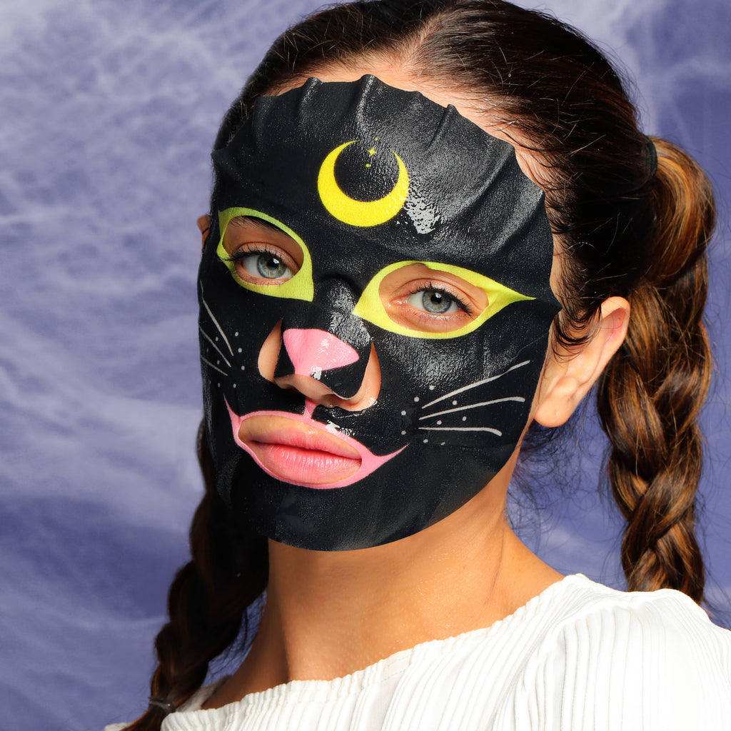 Korean Halloween Sheet Masks – Witch, Mummy, Cat  - BFF Here
