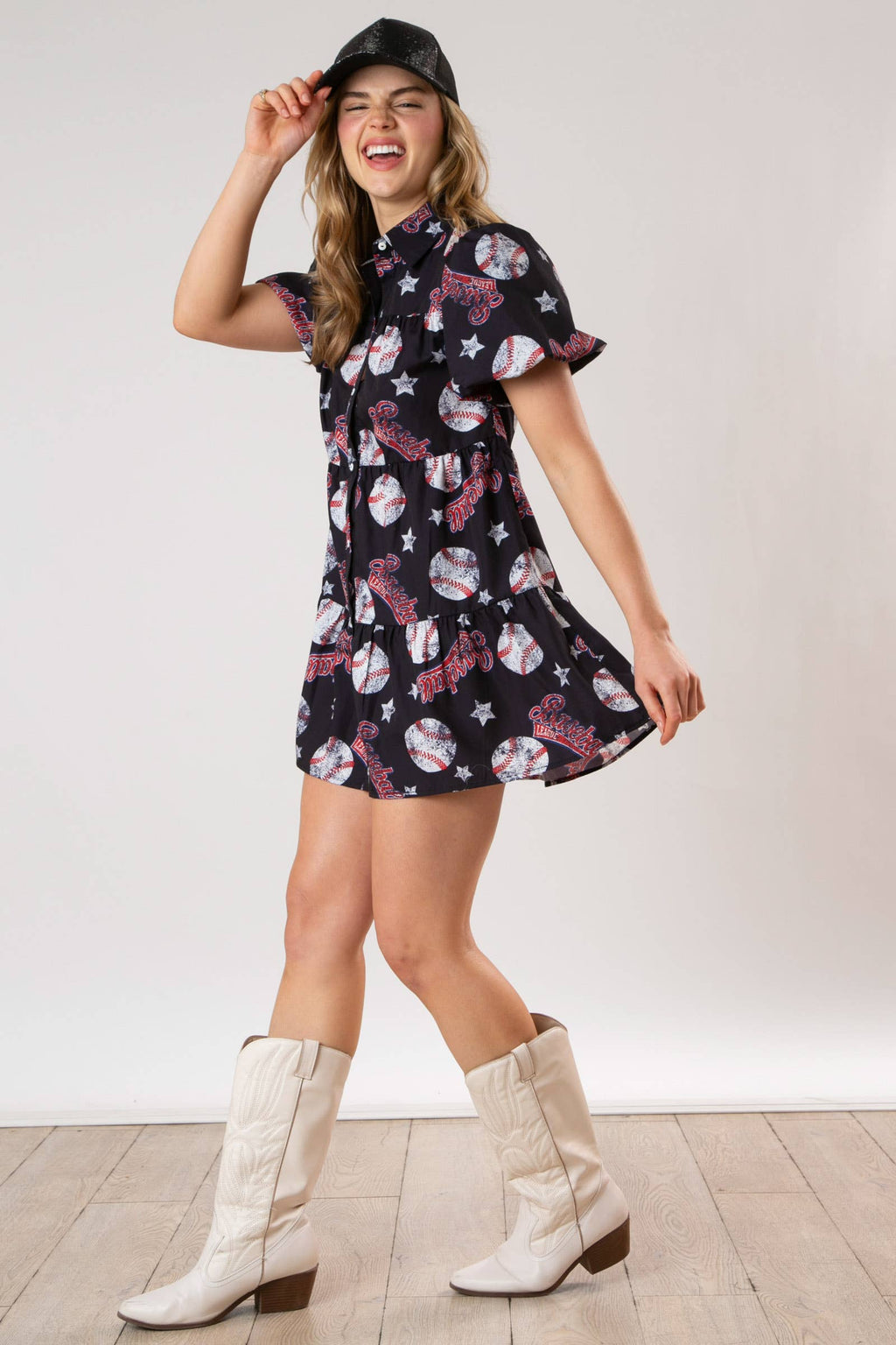 Pitch Perfect Baseball Dress - BFF Here