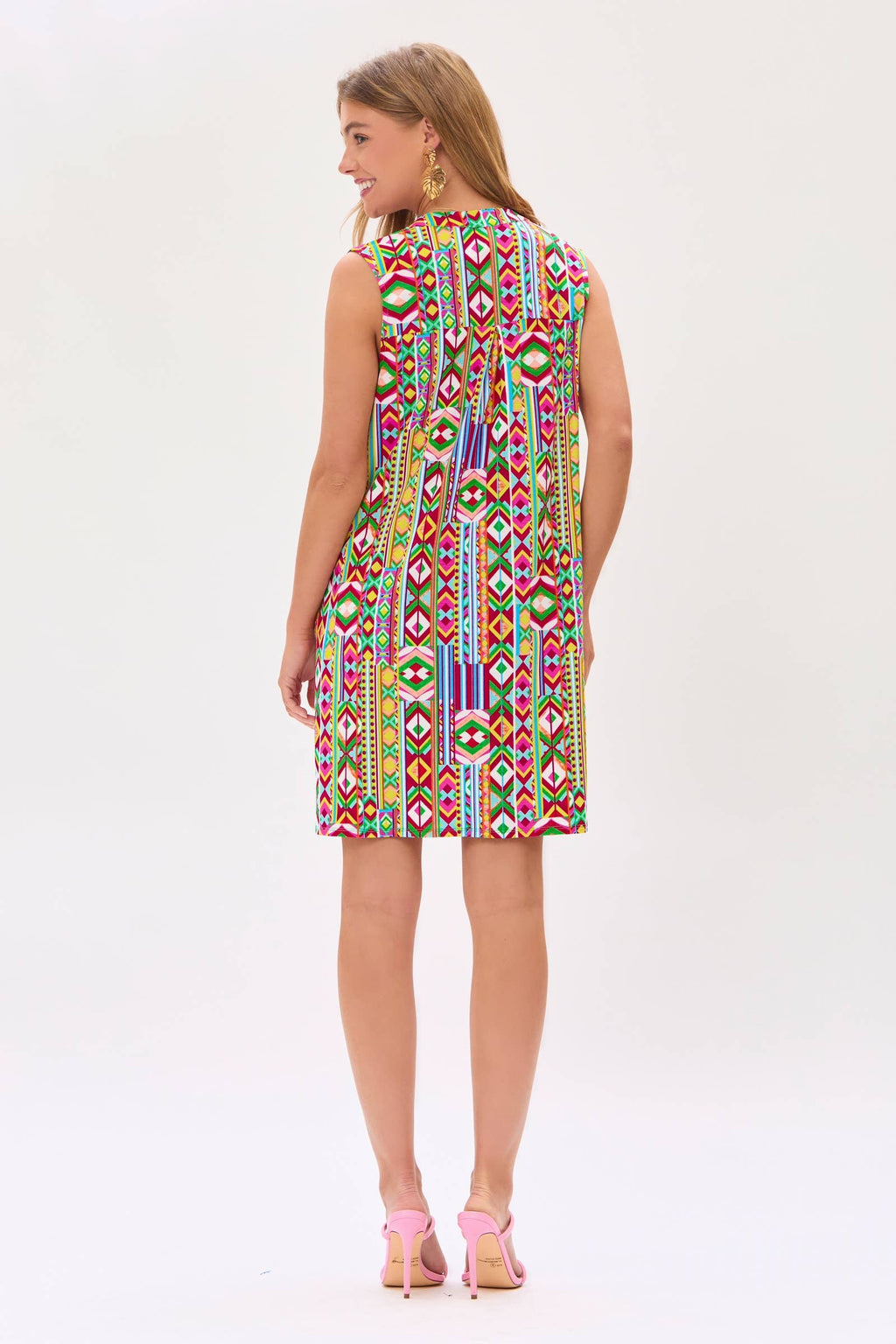 Lizzy Tank Dress by Dear Scarlett / Geometric Boho - BFF Here