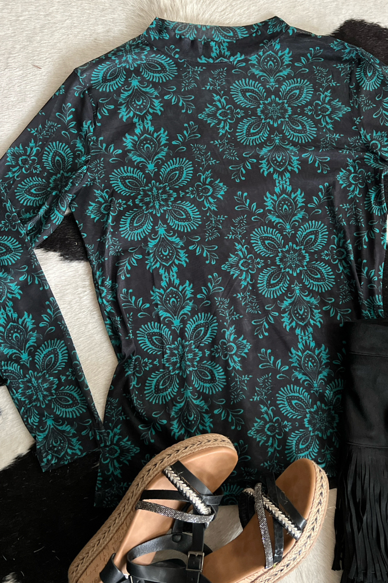 Bring You Closer Mesh Top by Sterling Kreek - BFF Here