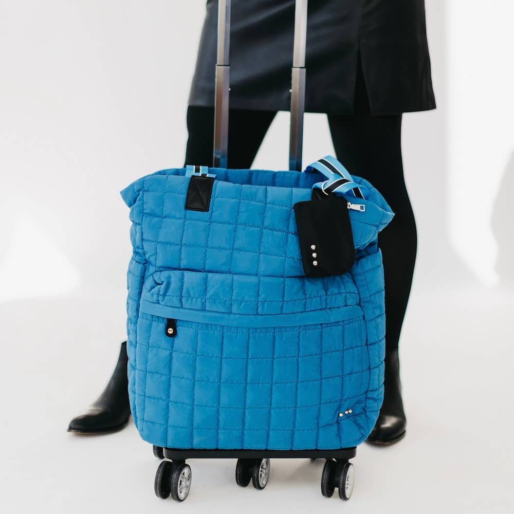 Tenley Quilted Tote Roller Bag by Pretty Simple - BFF Here