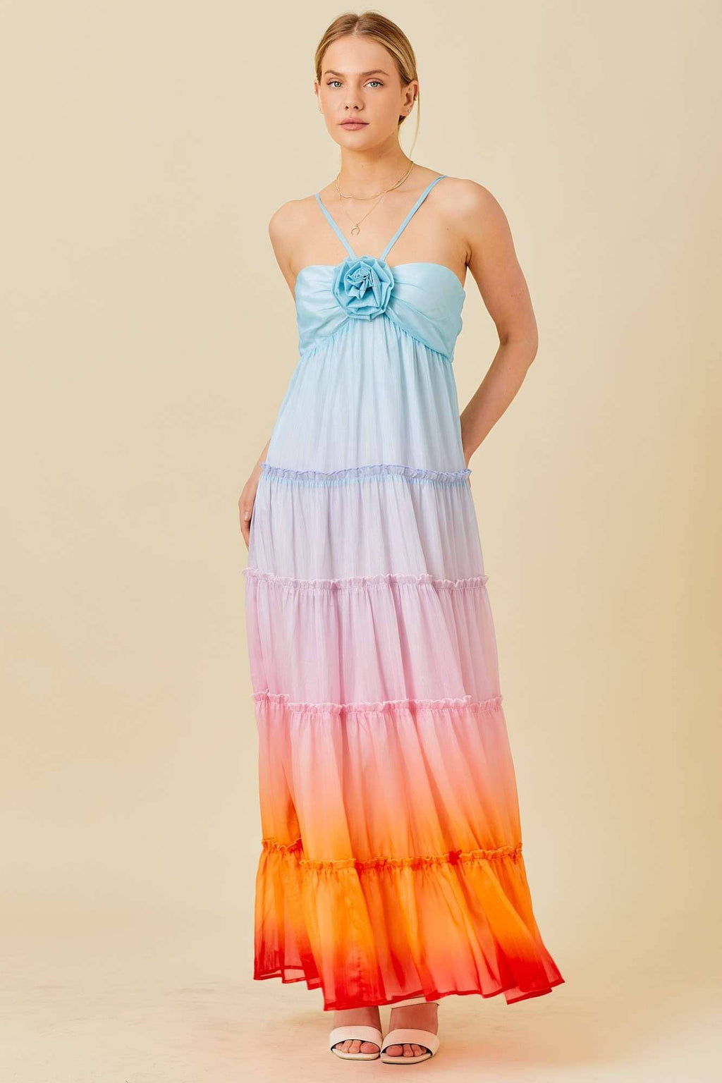 Dreamy Sunset Maxi Dress - BFF Here