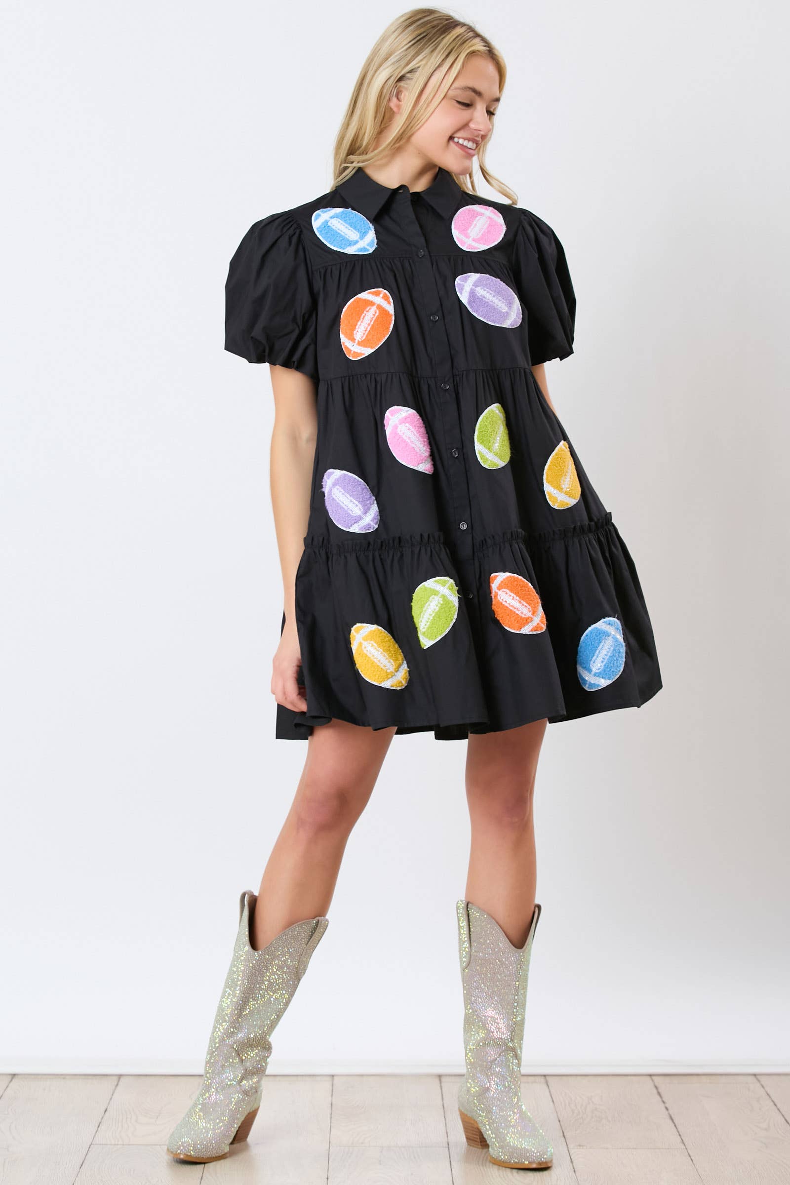 Colorful Play: Football Dress - BFF Here