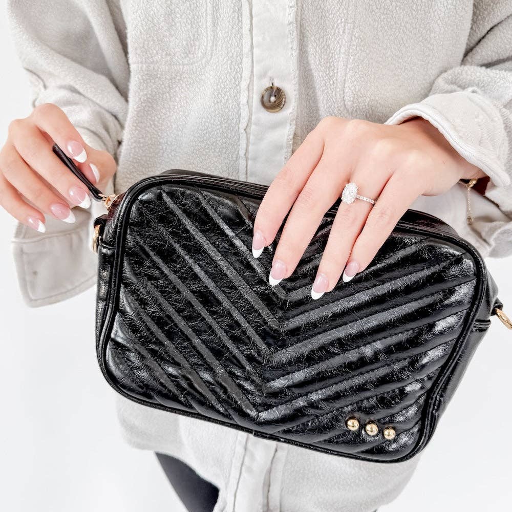 Coco Quilted Camera Crossbody Bag by Pretty Simple - BFF Here