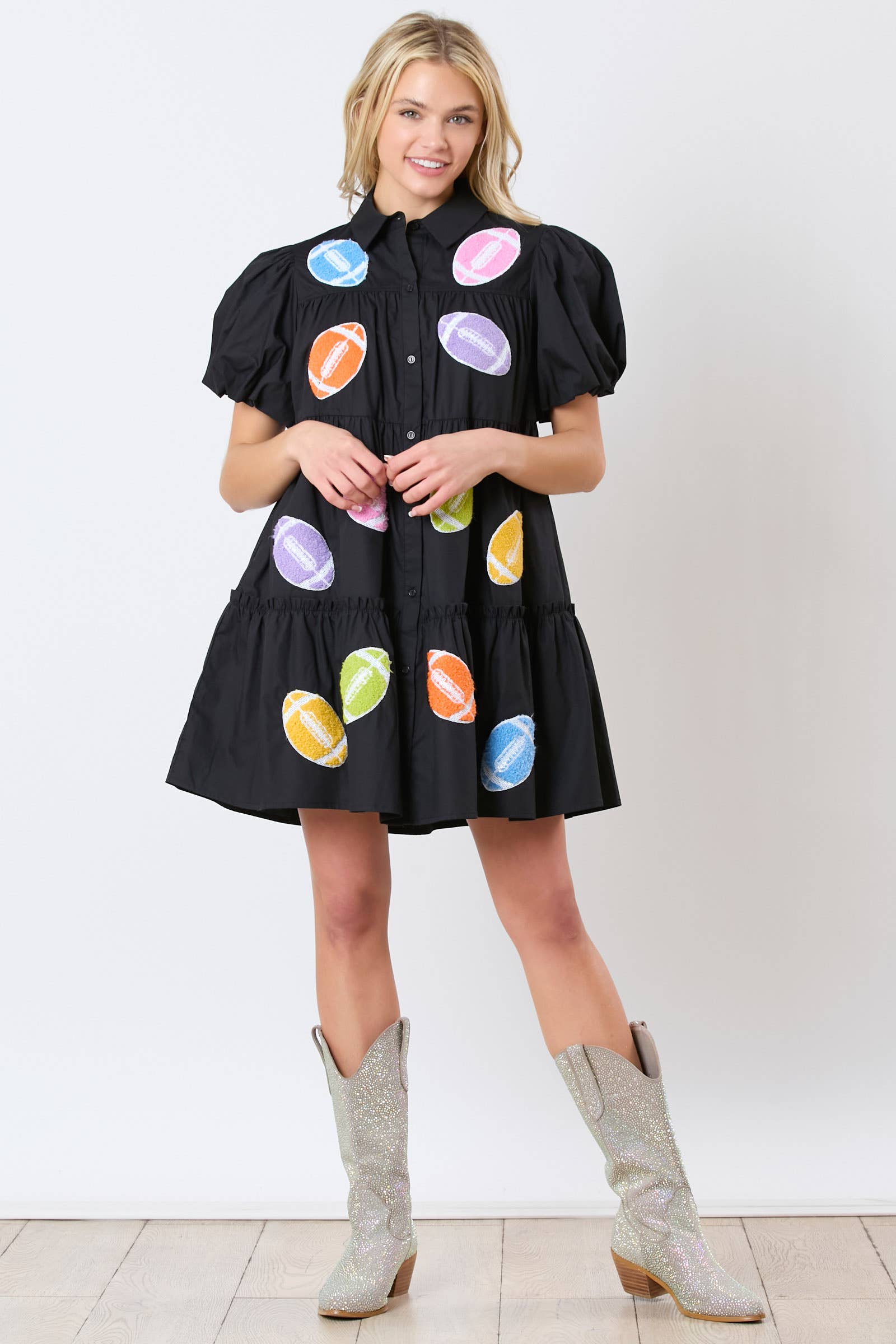 Colorful Play: Football Dress - BFF Here