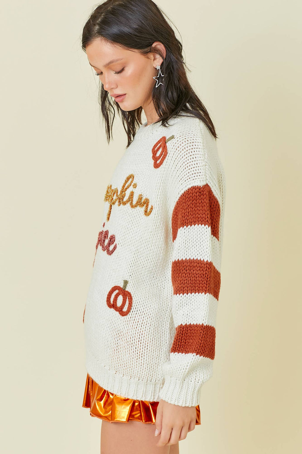 PREORDER: Cozy Pumpkin Spice Sweater ( Ships Middle of September ) - BFF Here