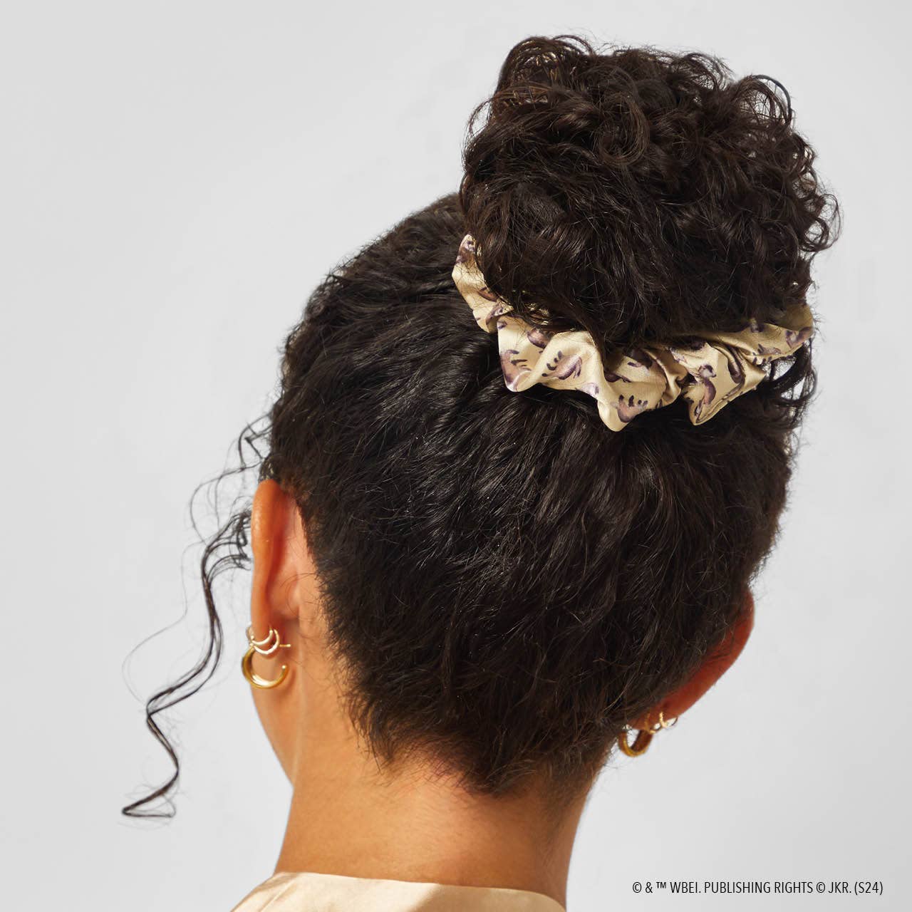 Harry Potter x Kitsch Satin Sleep Scrunchies 4pc Set - BFF Here