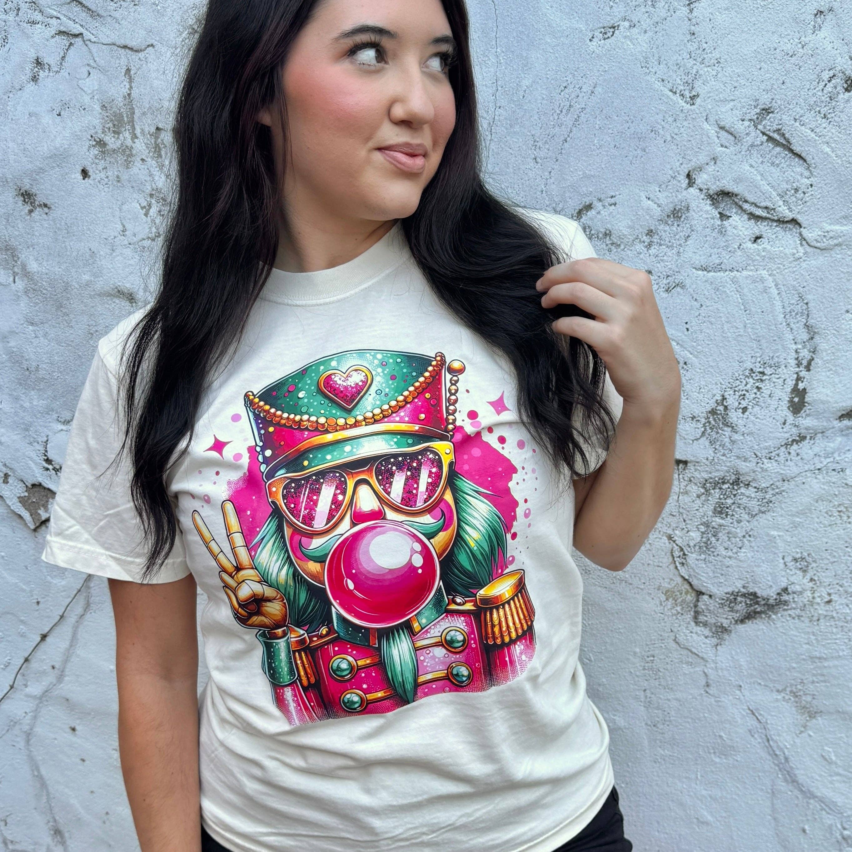 Bubblegum Nutcracker Graphic Tee - BFF Here