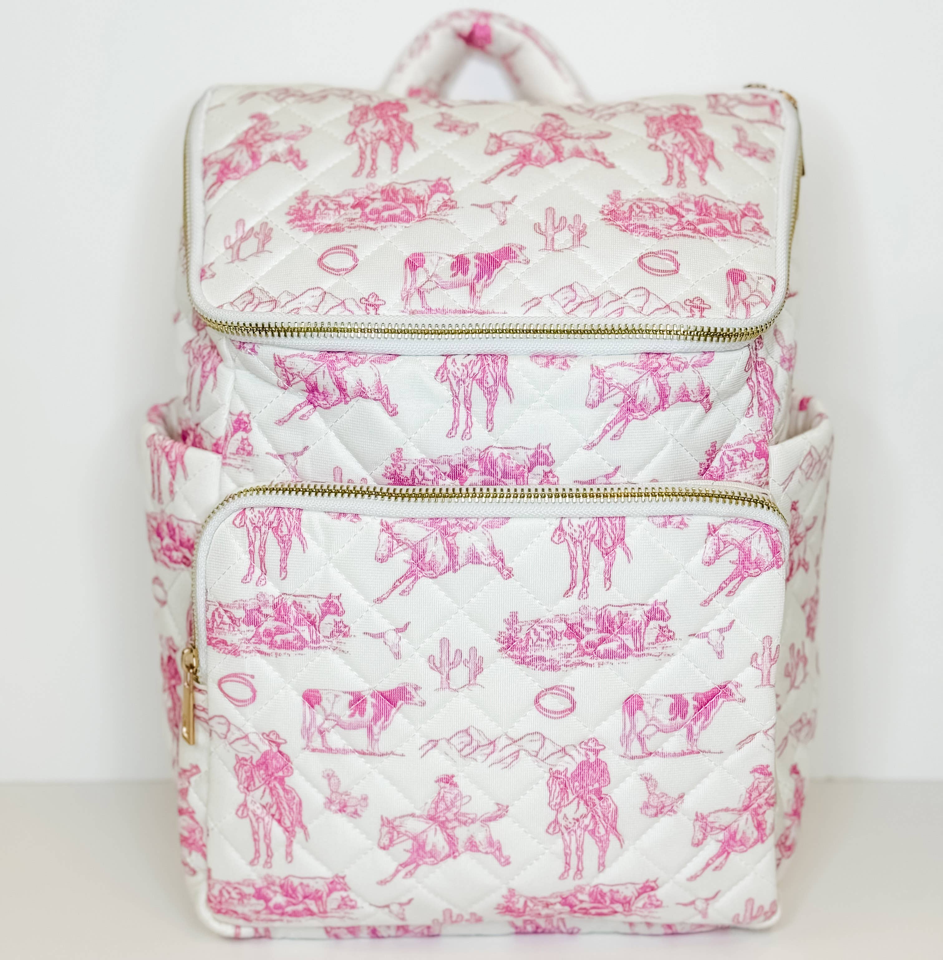 PREORDER: Pink Rodeo Queen: Cowgirl Pattern Bags / Choice of Style (Ships Beginning of April) - BFF Here