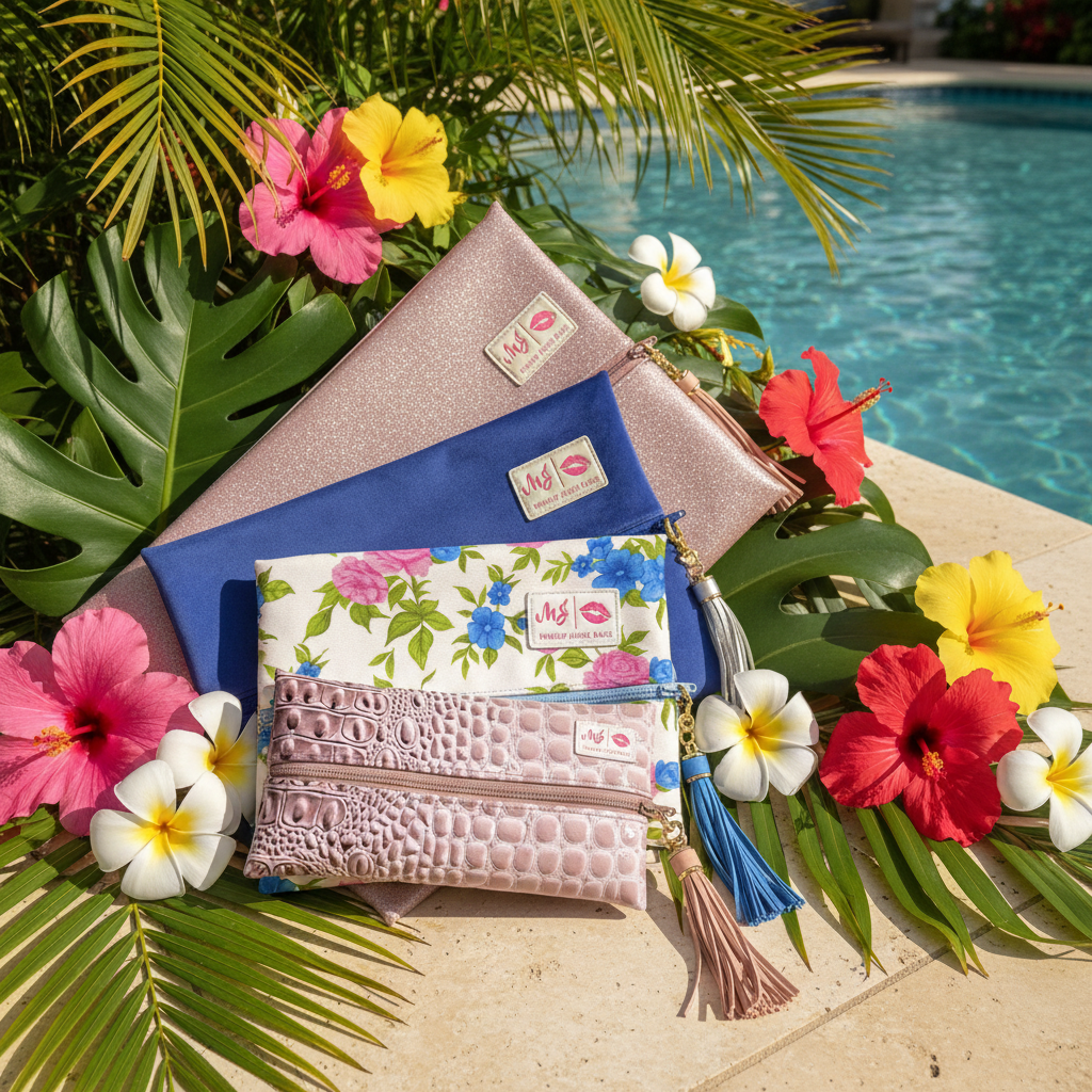 The Flora Belle Mixed Set by Makeup Junkie Bags - BFF Here
