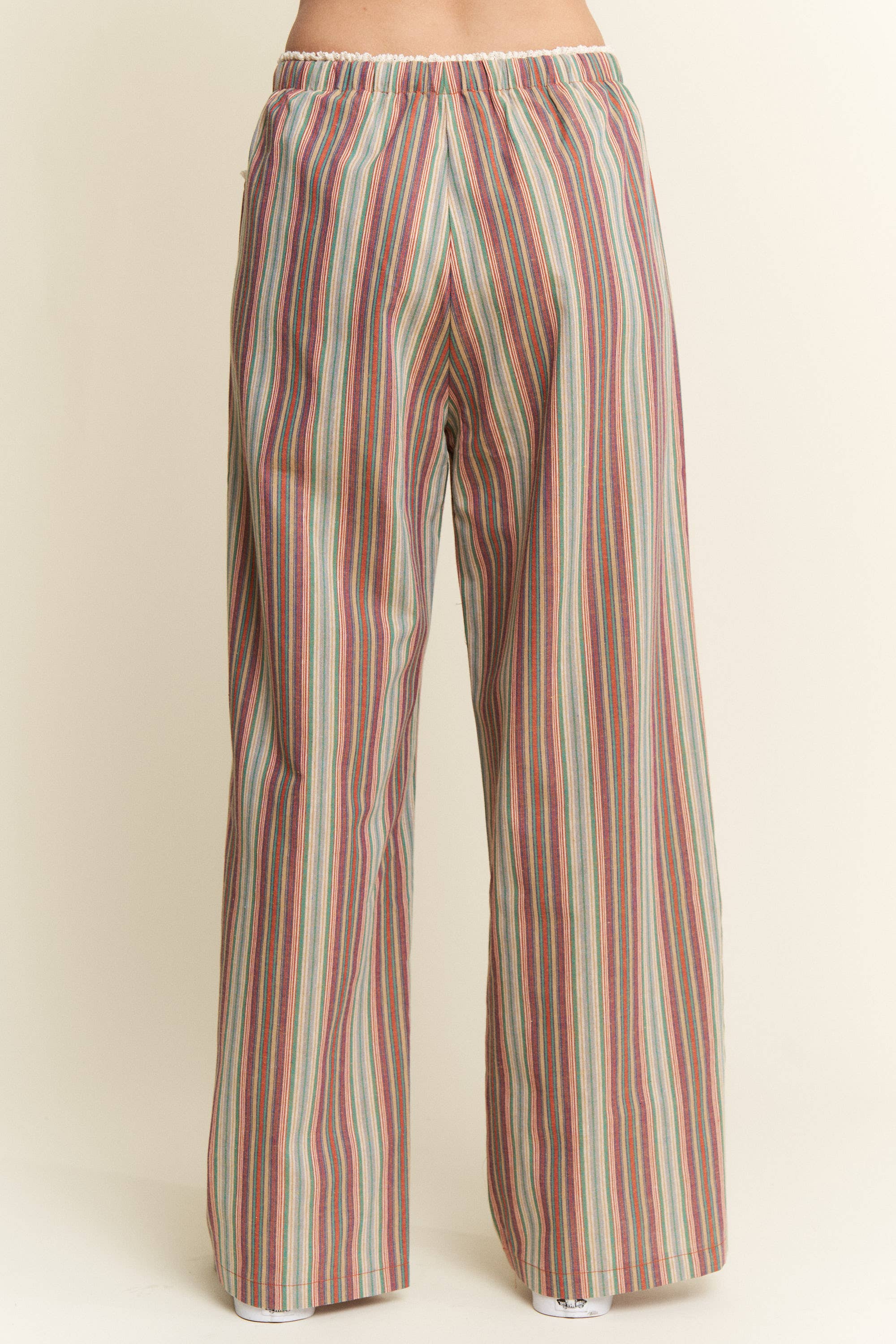 PREORDER: Eclectic Stripe Linen Pants by Jade by Jane (ETA: Beginning of October) - BFF Here
