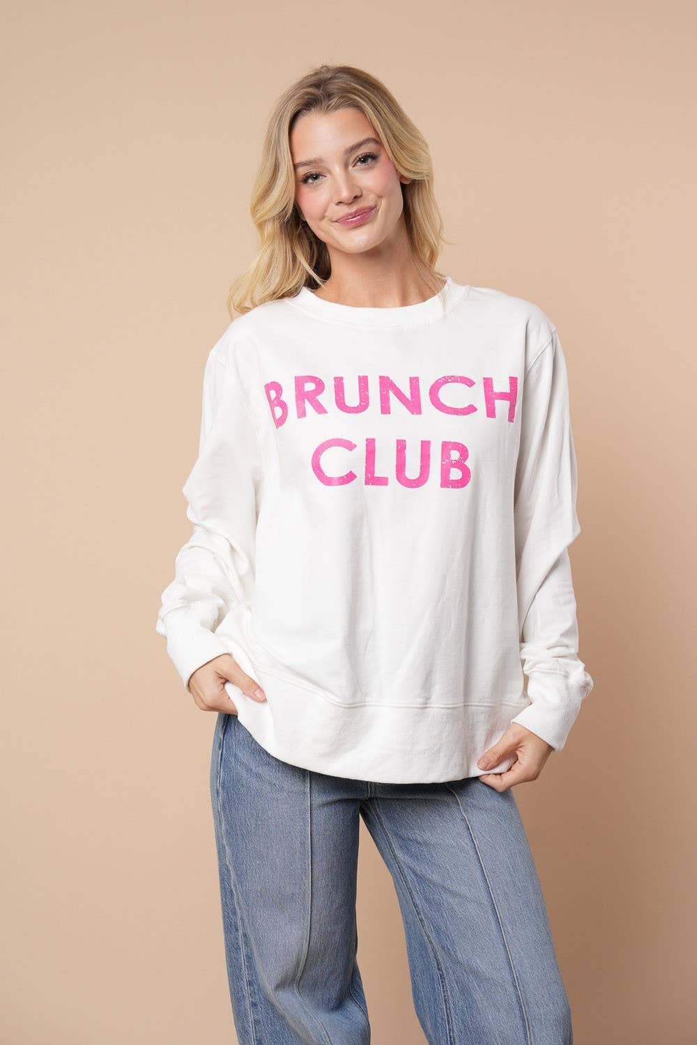 Brunchin’ & Munchin’ Pullover - BFF Here