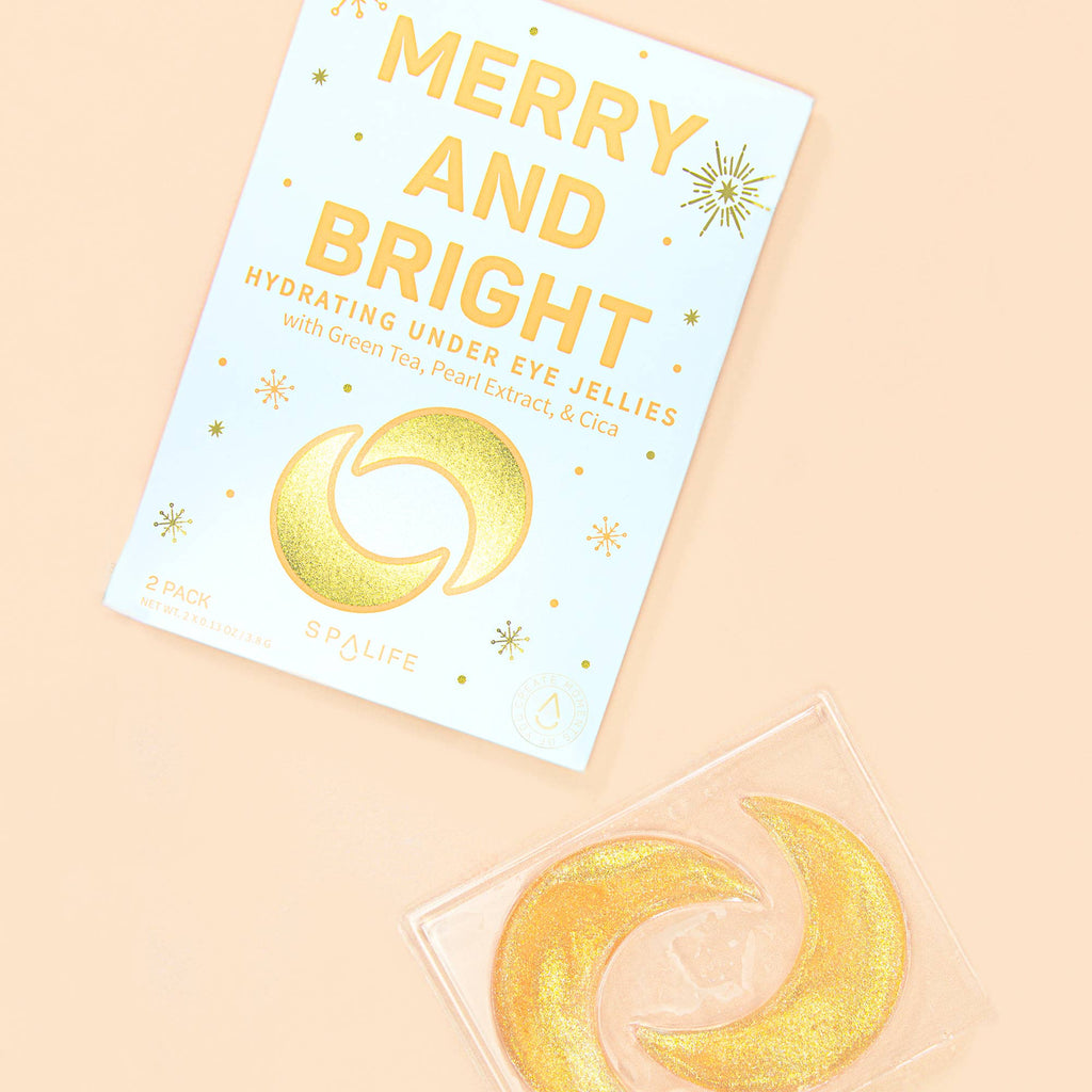 Holiday Merry & Bright Under Eye Masks - 2 Pairs - BFF Here