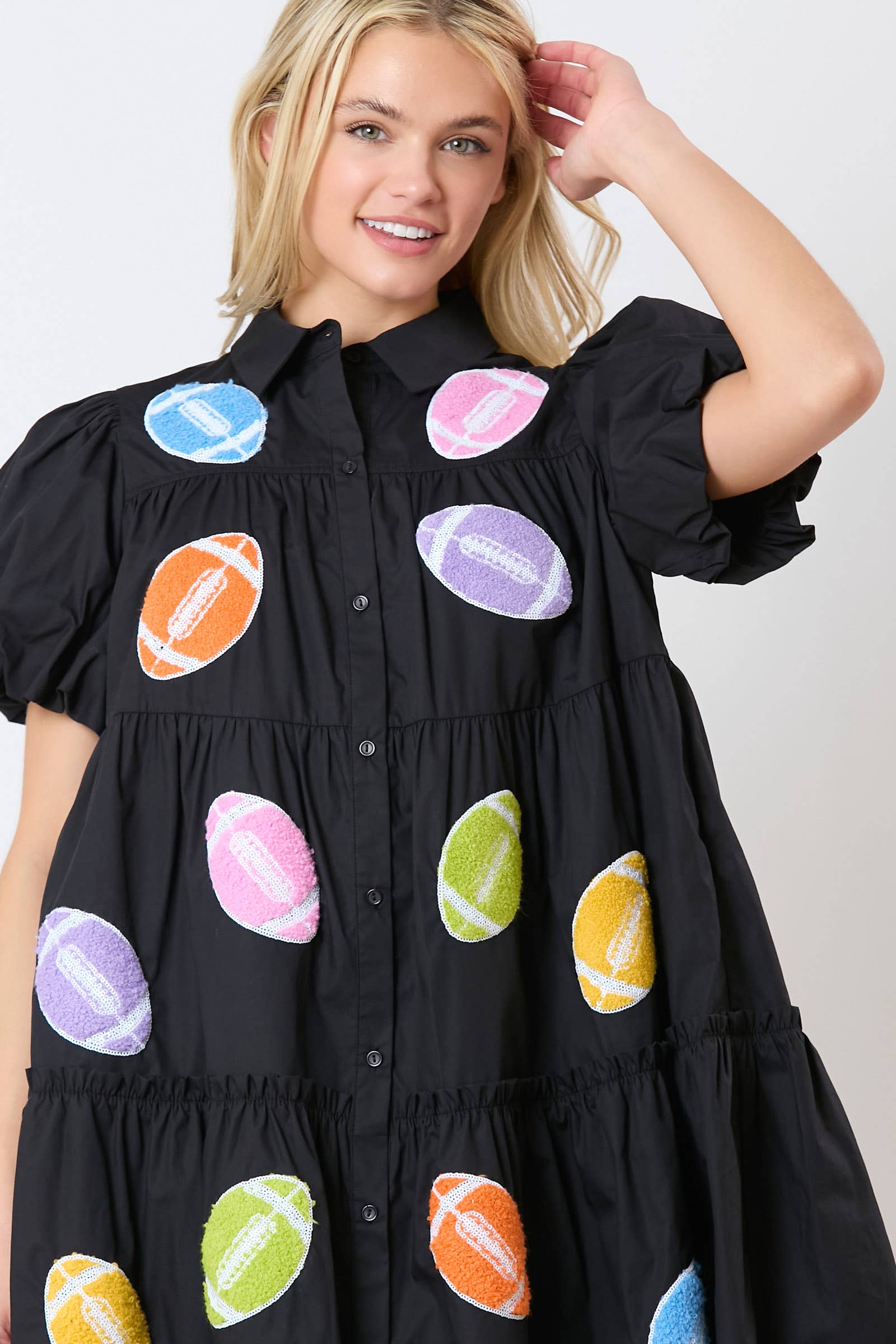 Colorful Play: Football Dress - BFF Here