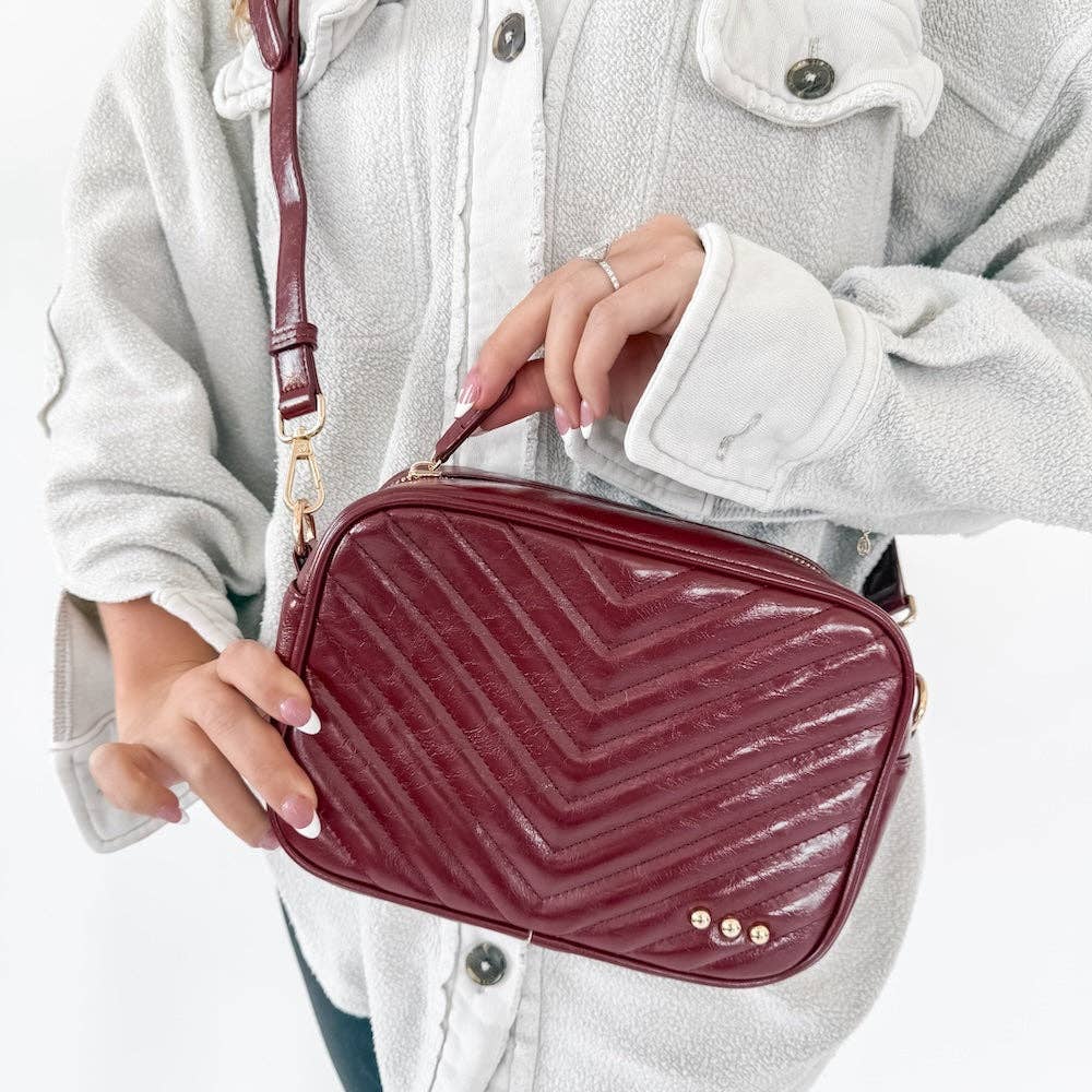 Coco Quilted Camera Crossbody Bag by Pretty Simple - BFF Here