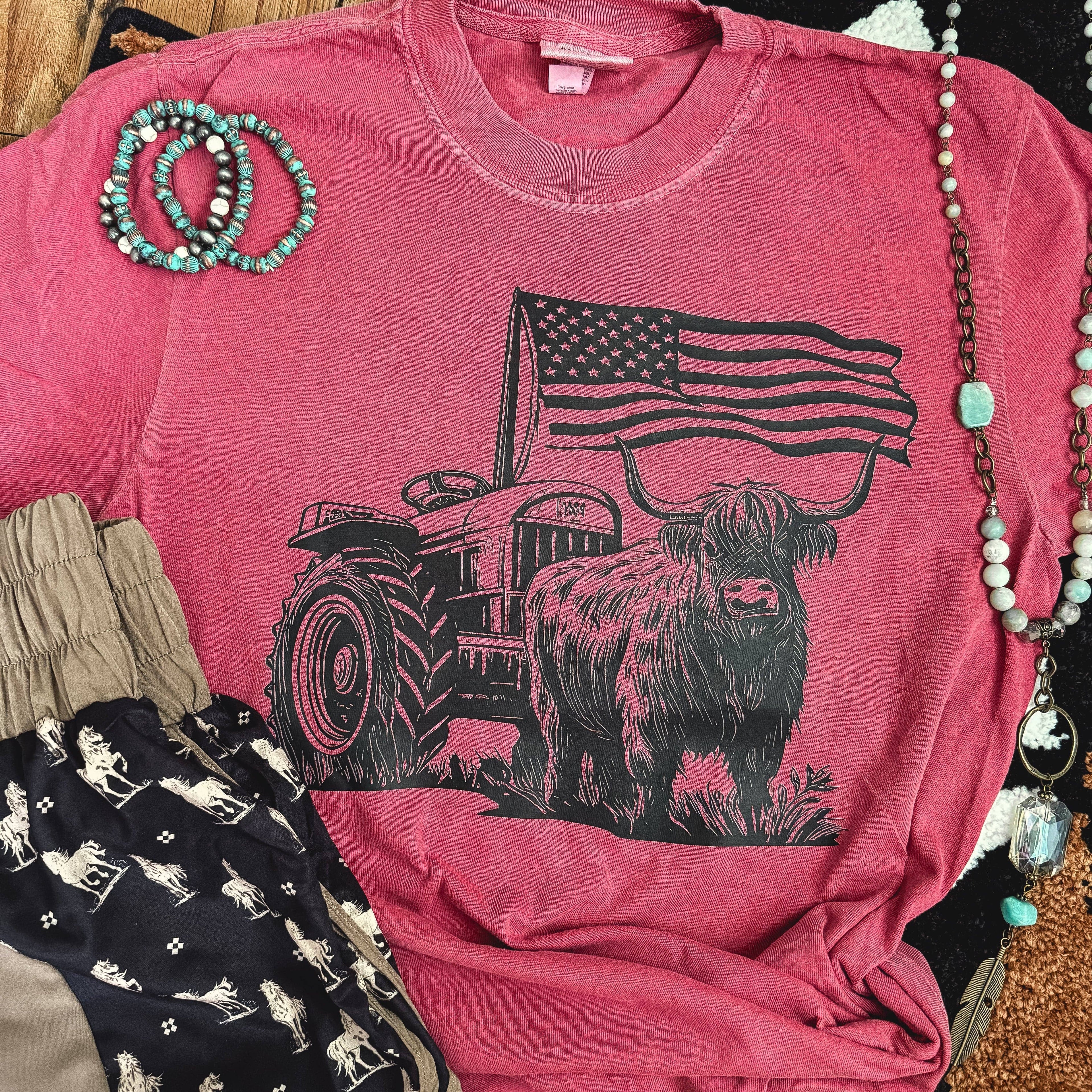 Tractors, Cattle & Freedom Tee - BFF Here