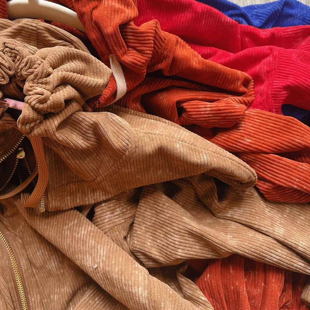 PREORDER: Charlotte Corduroy Acid Wash Hoodie by JadyK (Ships End of October) - BFF Here