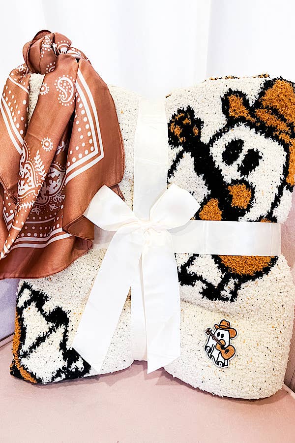 Spooktacular Cowboy Ghost Blanket Bundle - BFF Here