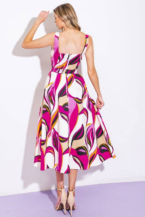 Vibrant Swirls Abstract Print Set - BFF Here