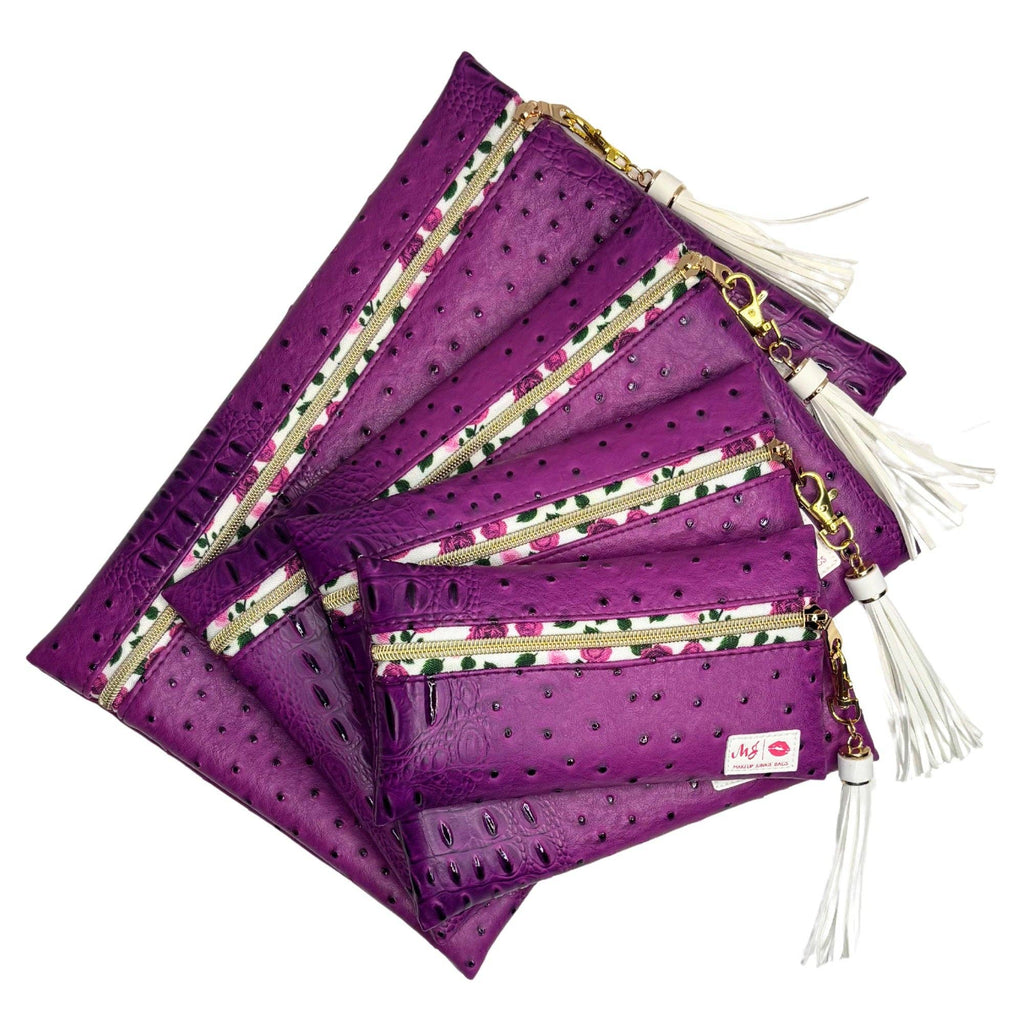 The Wisteria Collection by Makeup Junkie Bags (Ships in 2-3 weeks) - BFF Here