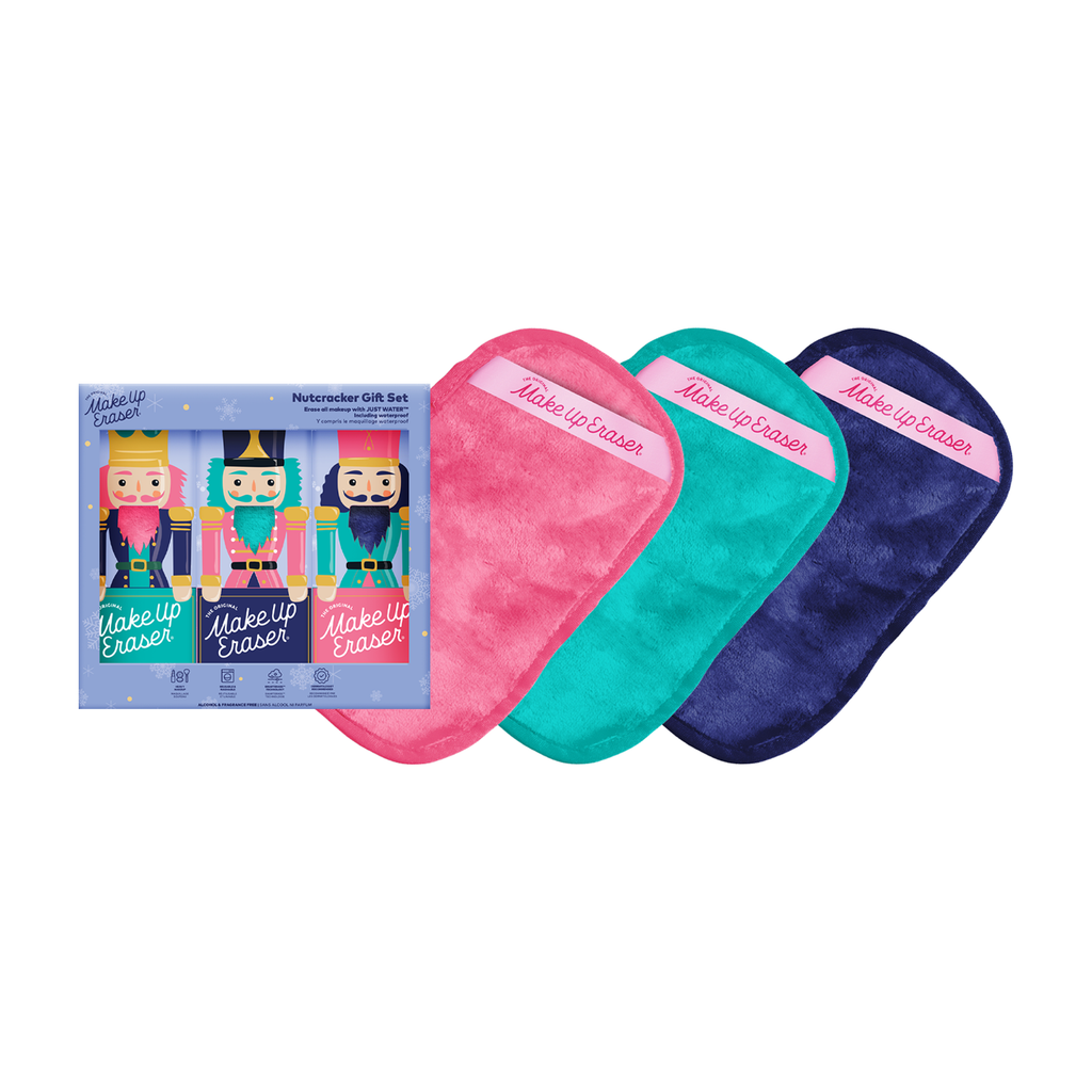 Nutcracker 3pc Mini Makeup Eraser - BFF Here