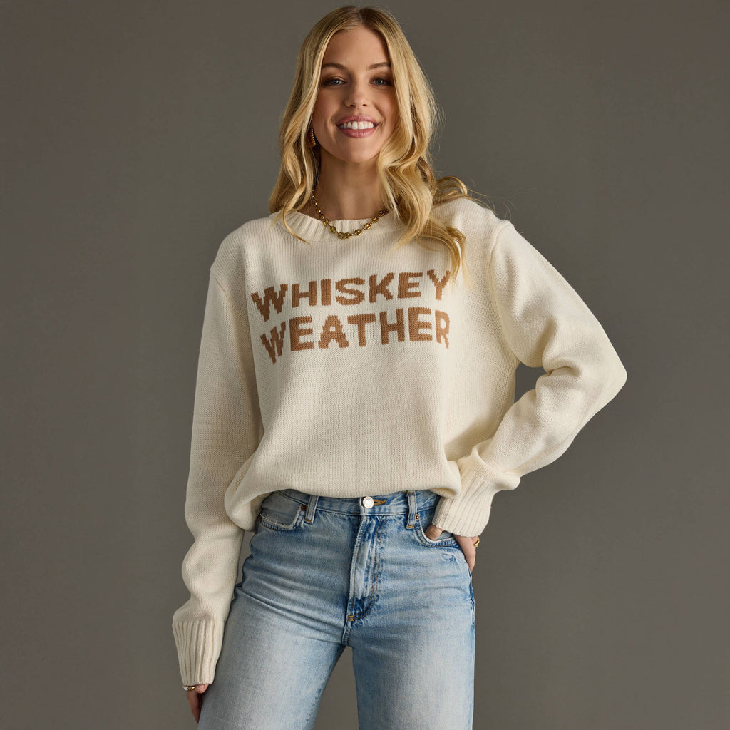 PREORDER : Ivory Whiskey Weather Sweater by Panache (ETA: Late December) - BFF Here