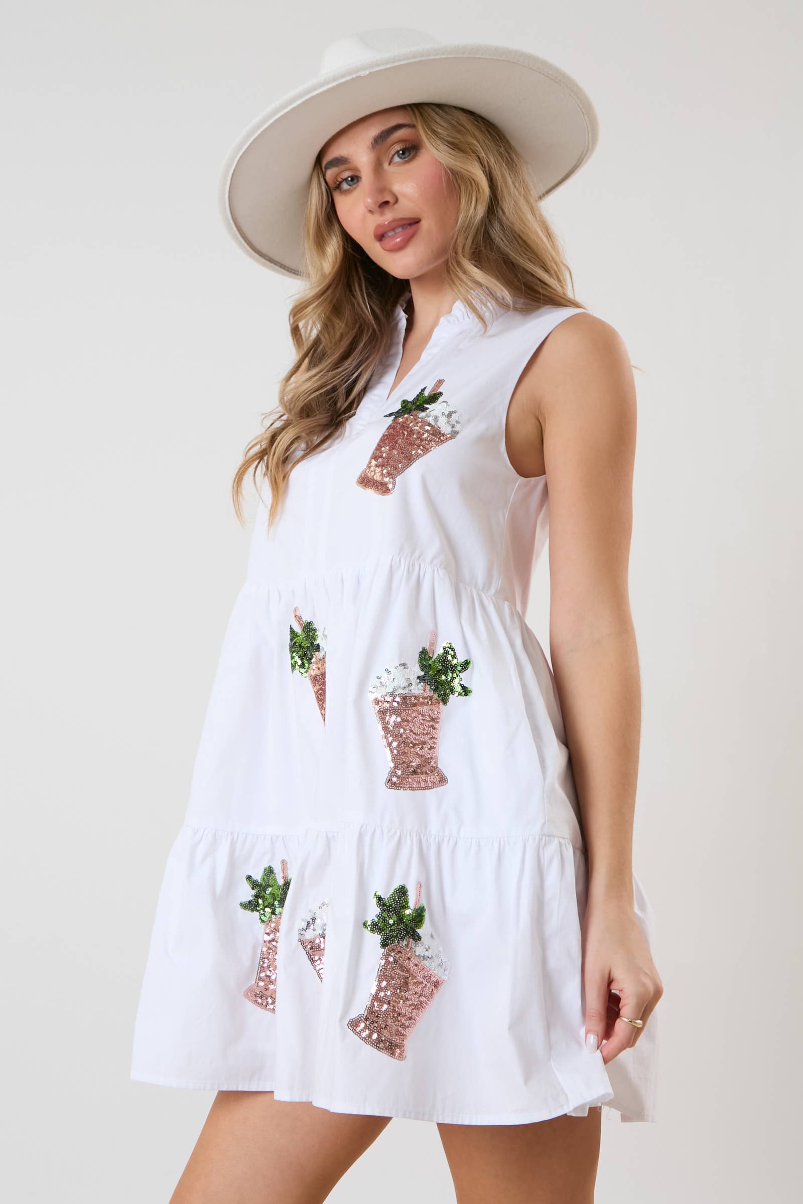 Cocktail Hour Sparkling Dress / Choice of Color - BFF Here