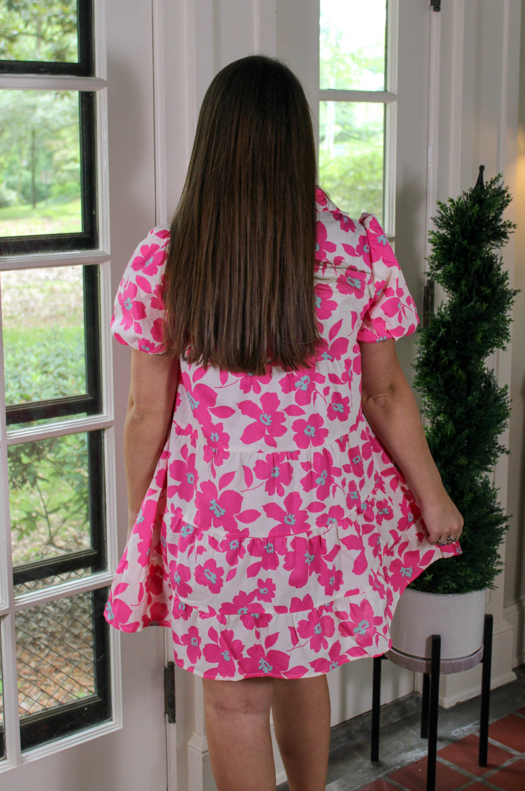 Garden Party Floral Dress - BFF Here