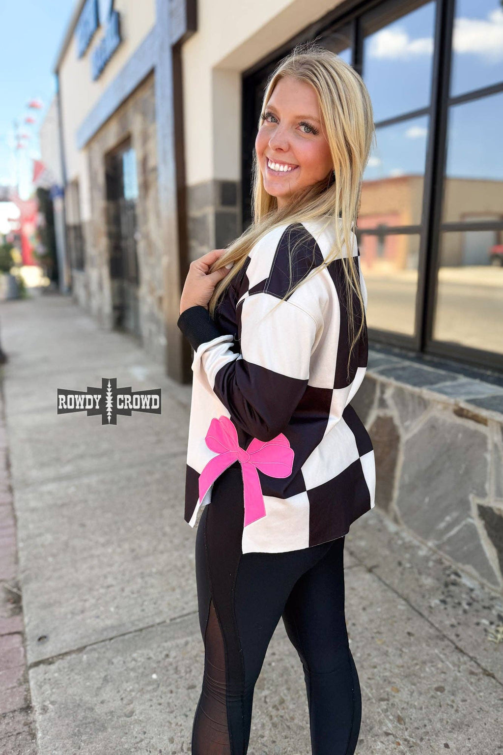 Bombshell Bow Sweater by Rowdy Crowd Clothing - BFF Here