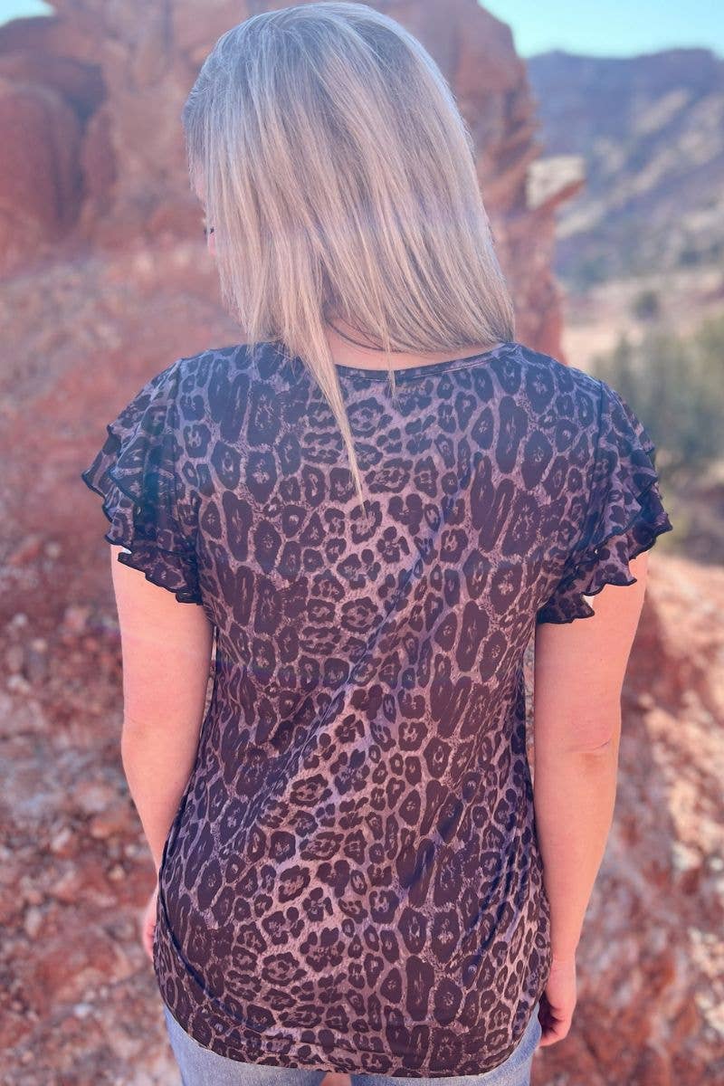 The Night Leopard Top by Sterling Kreek - BFF Here
