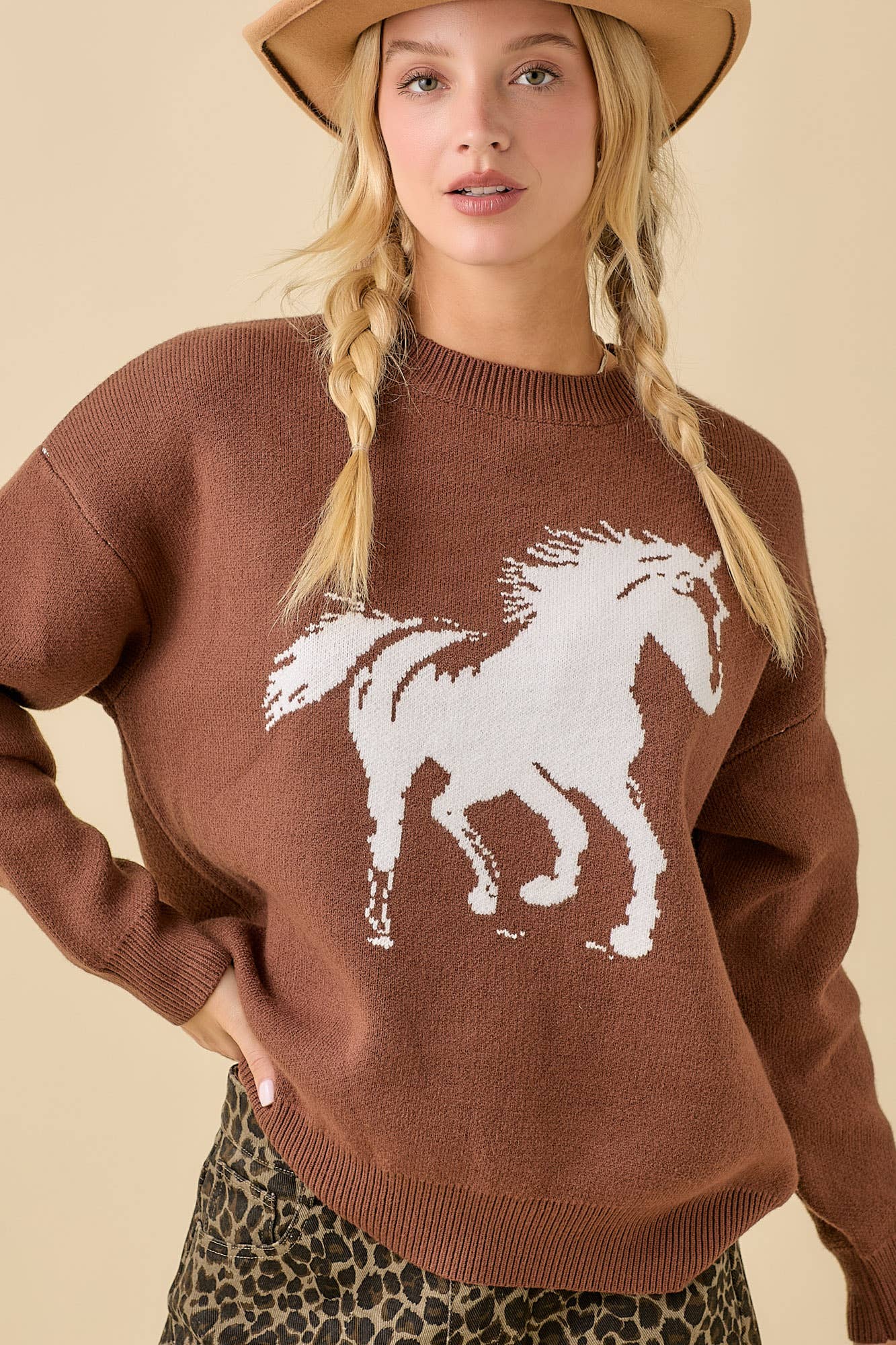 Run Wild Knit Sweater by Main Strip - BFF Here