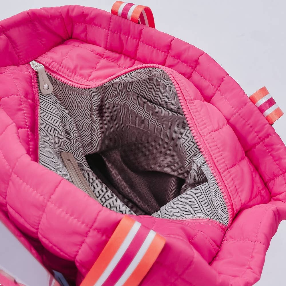 Tenley Quilted Tote Roller Bag by Pretty Simple - BFF Here