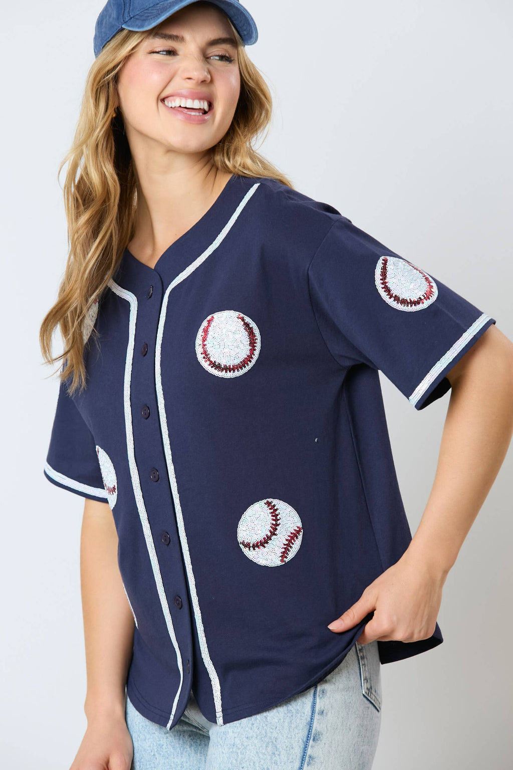 Major League Style: Baseball Top - BFF Here