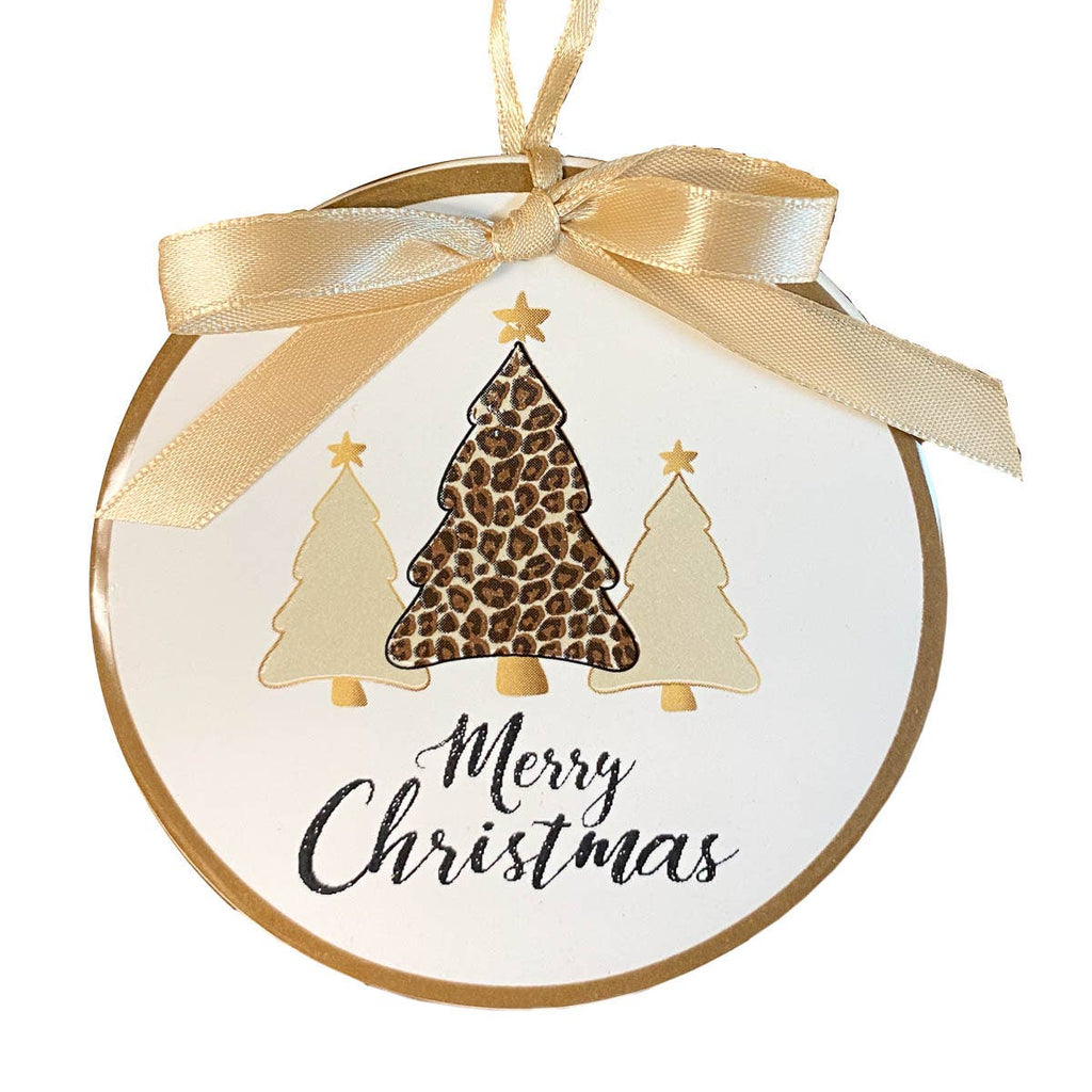 Leopard Christmas Tree Ornament - BFF Here