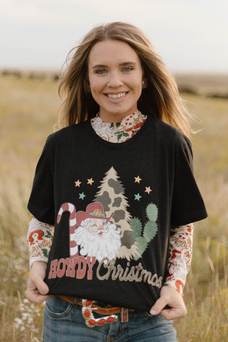 Howdy Santa Tee by Sterling Kreek - BFF Here