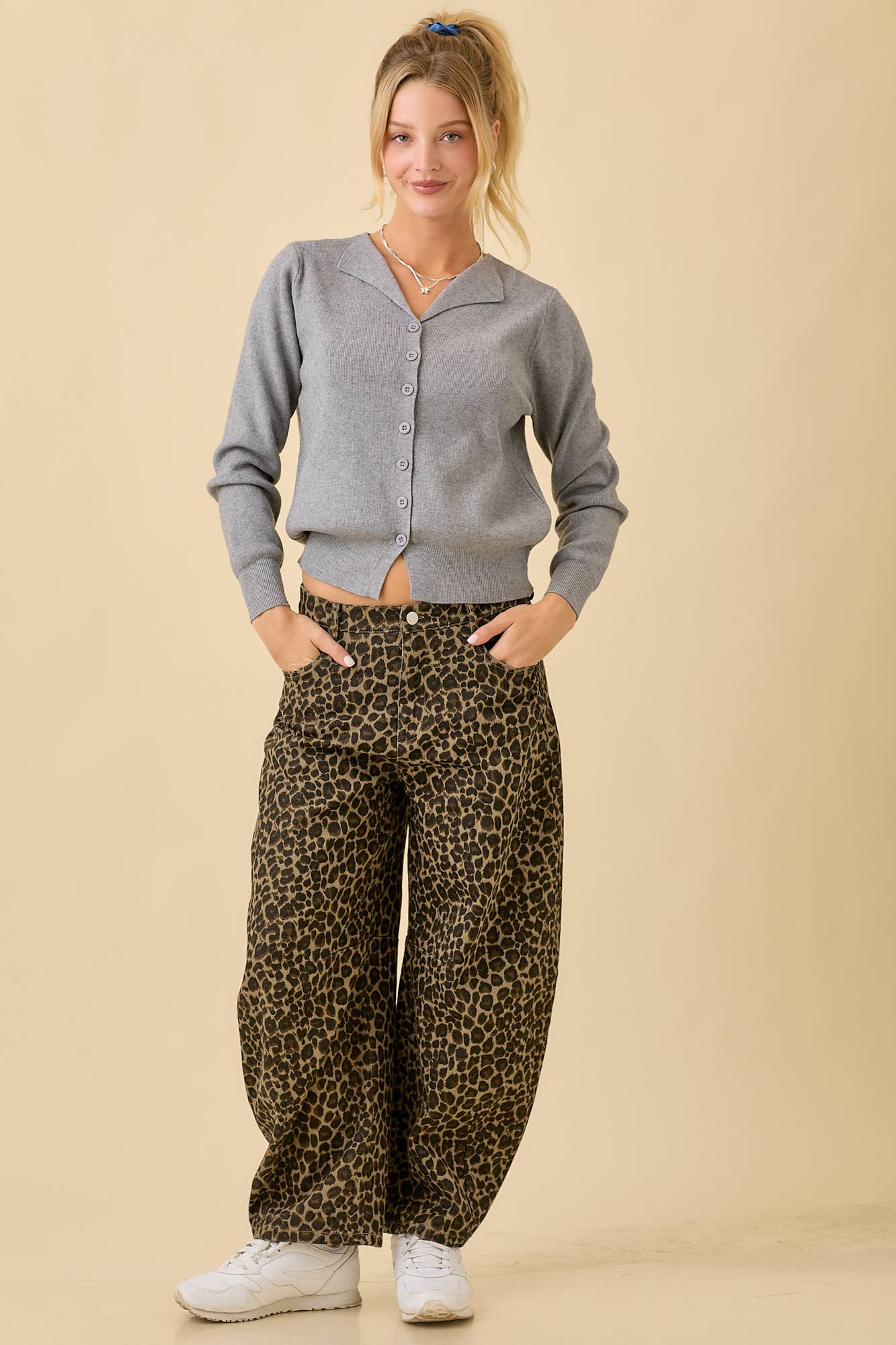 Buttoned & Unbothered Cardigan by Main Strip - BFF Here