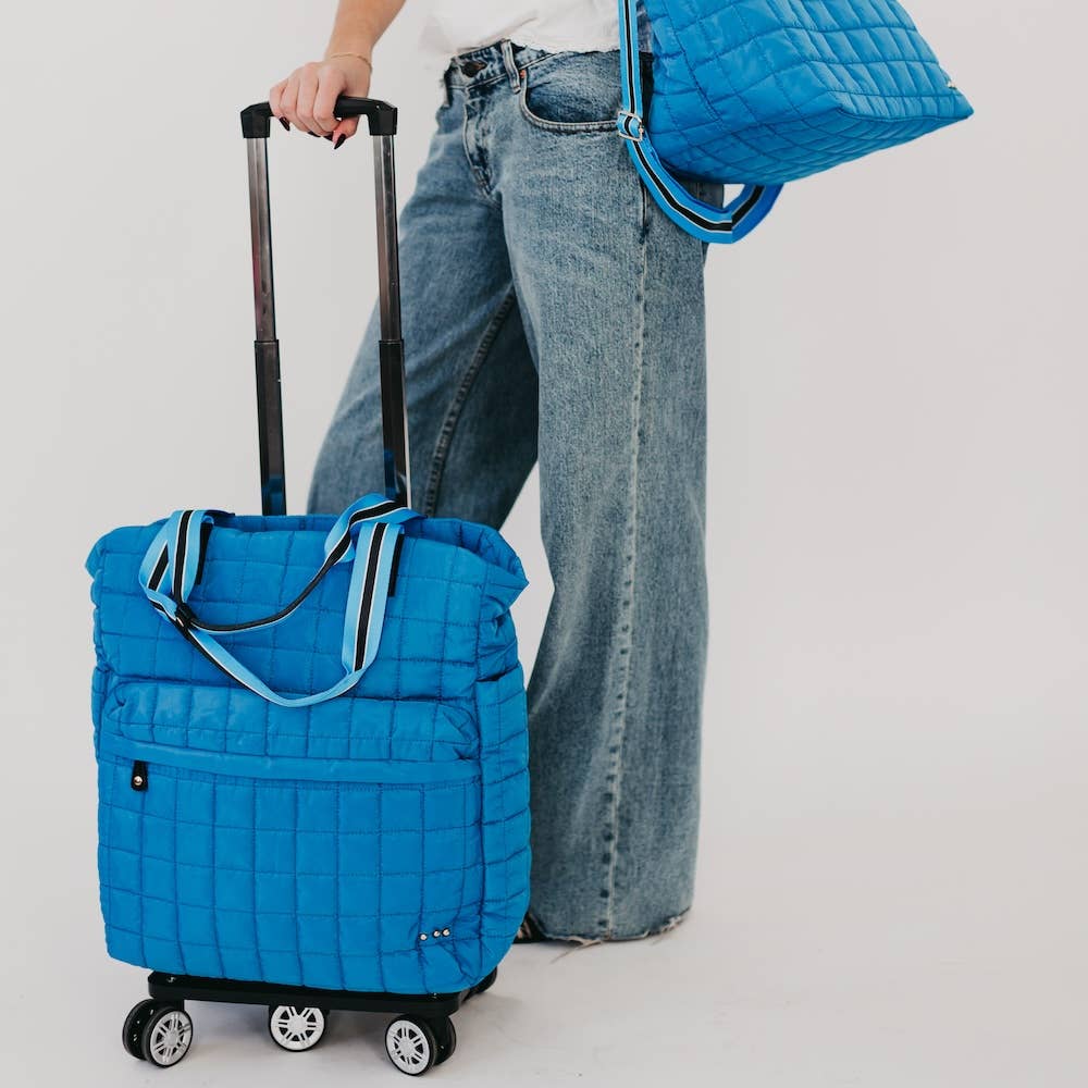 Tenley Quilted Tote Roller Bag by Pretty Simple - BFF Here