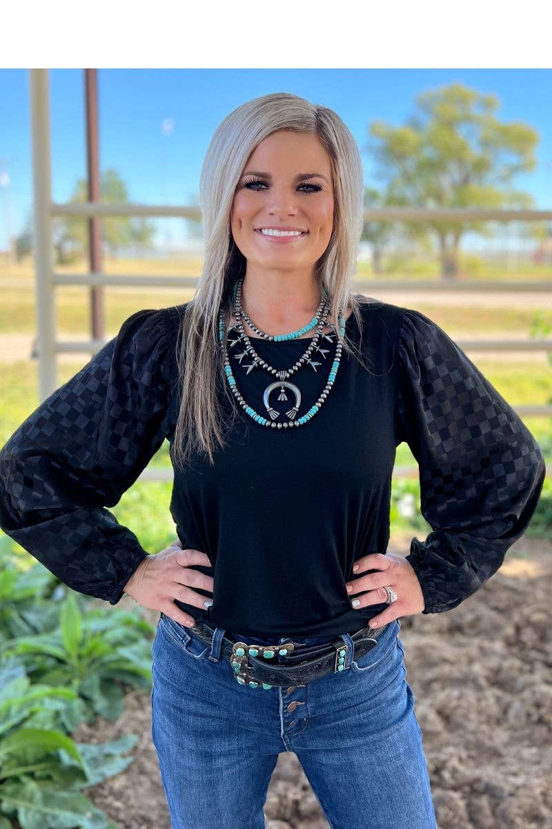 Friday Night Top by Sterling Kreek - BFF Here