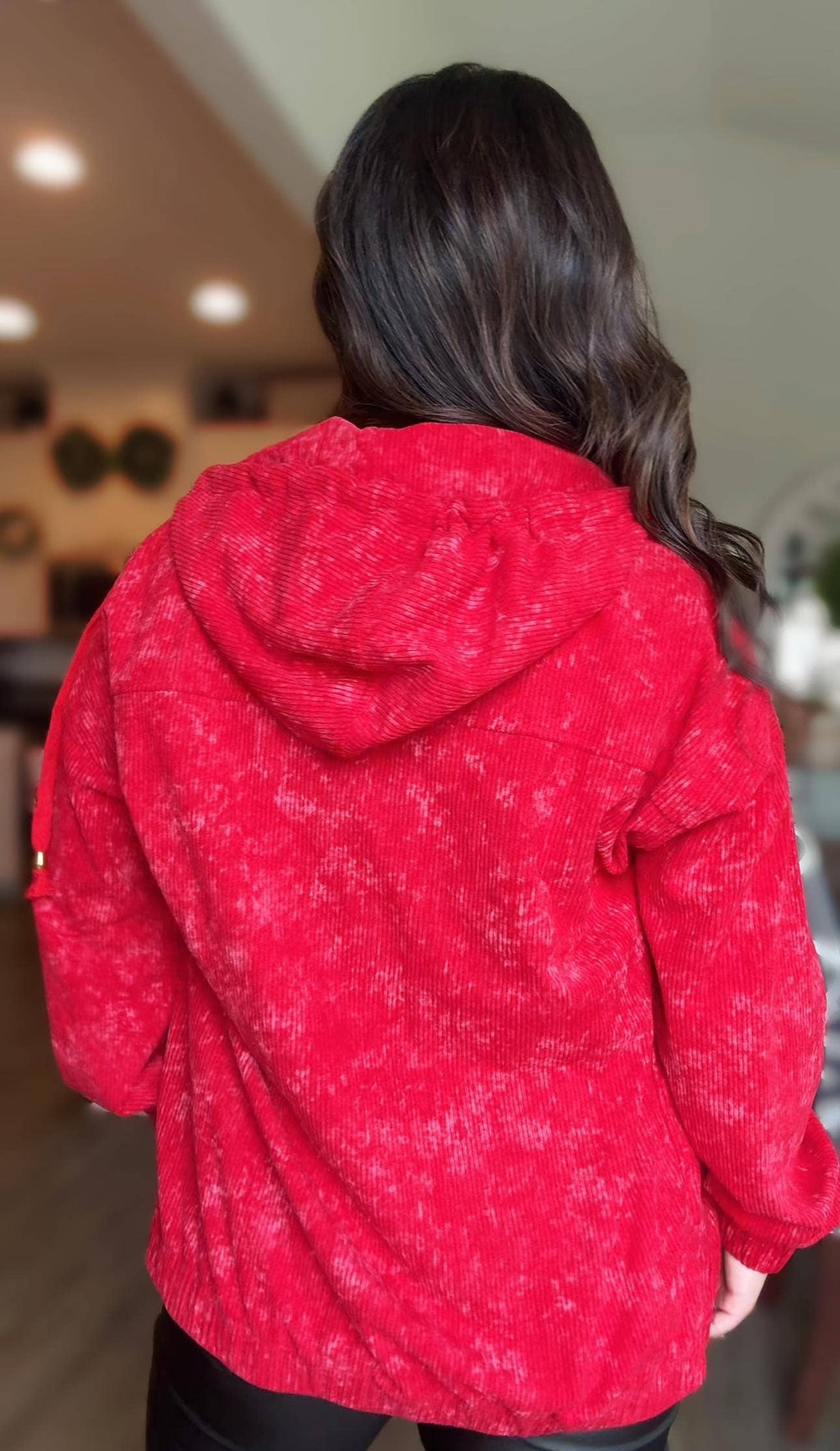 PREORDER: Charlotte Corduroy Acid Wash Hoodie by JadyK (Ships End of October) - BFF Here