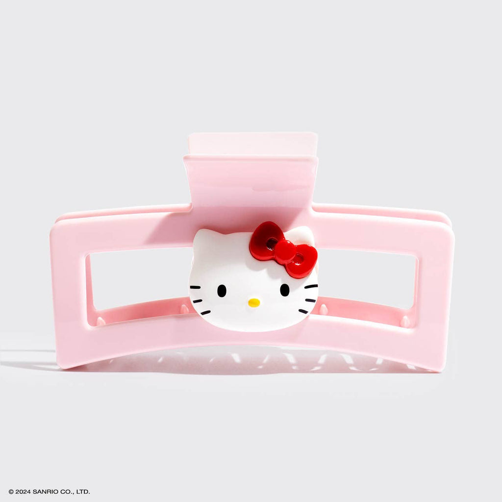 Hello Kitty x Kitsch Recycled Jumbo Open ClawClip-Kitty Face - BFF Here