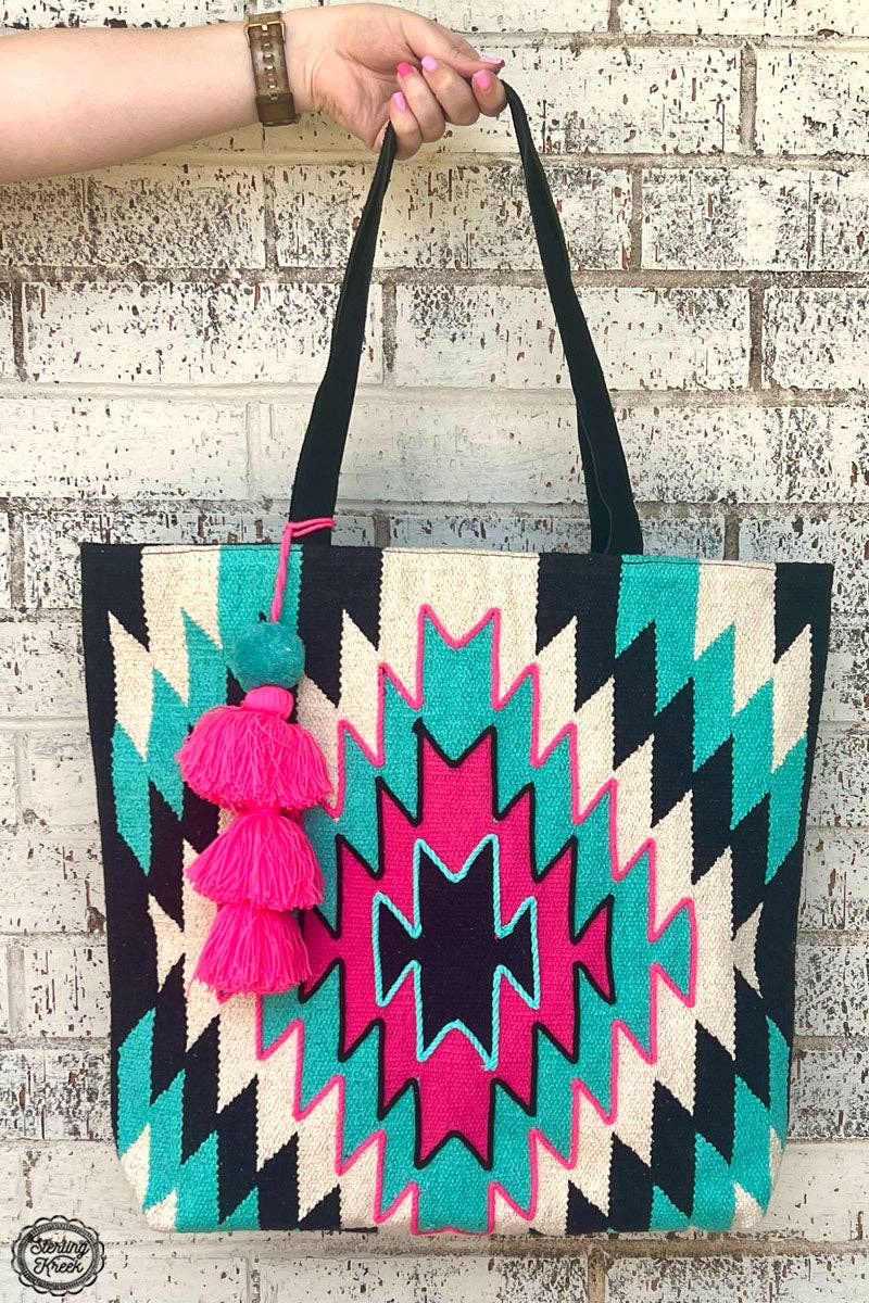 Meet Me In Montana Tote XL by Sterling Kreek - BFF Here