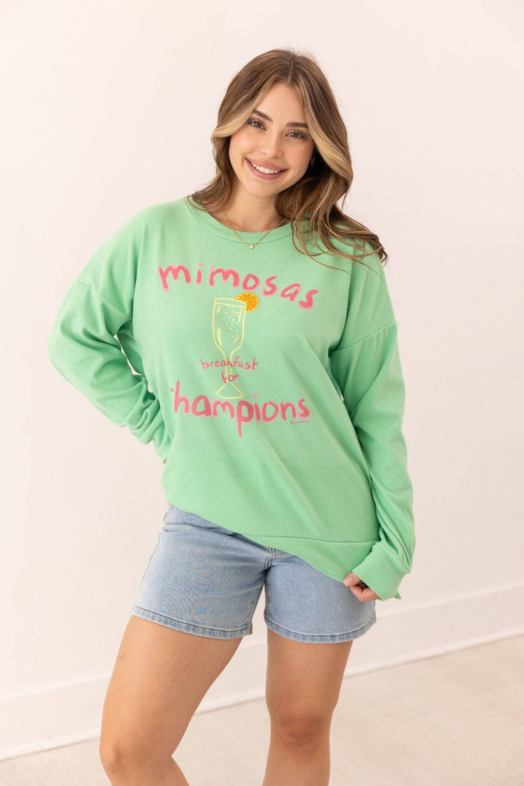 Breakfast For Champions Sweatshirt by Grace & Emma - BFF Here