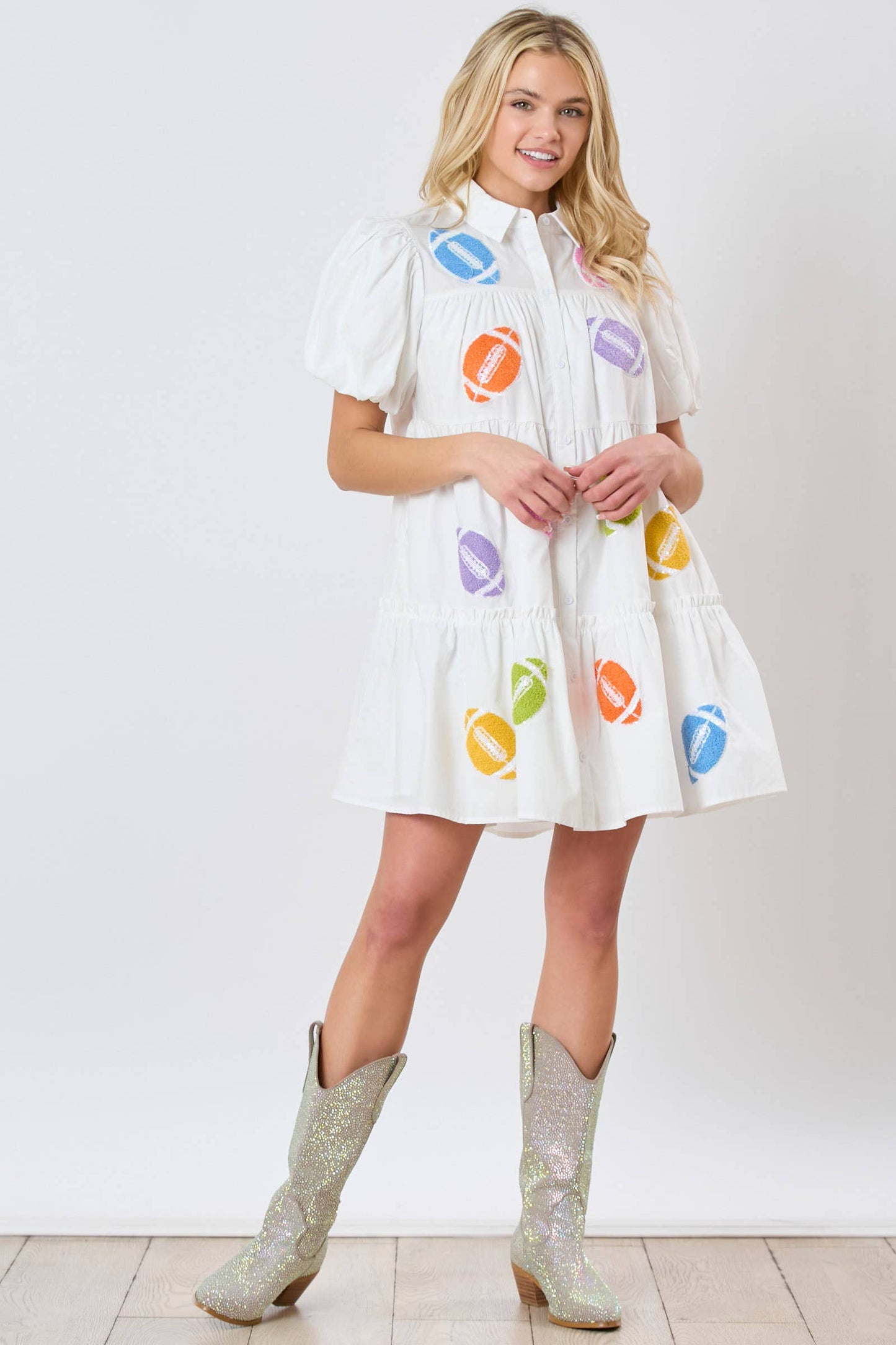 Colorful Play: Football Dress - BFF Here