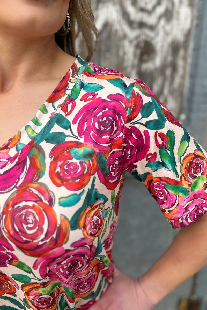 Bloom Where You're Planted Top by Sterling Kreek - BFF Here