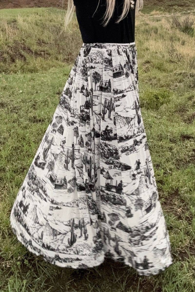 The Old Days Maxi Skirt by Sterling Kreek - BFF Here