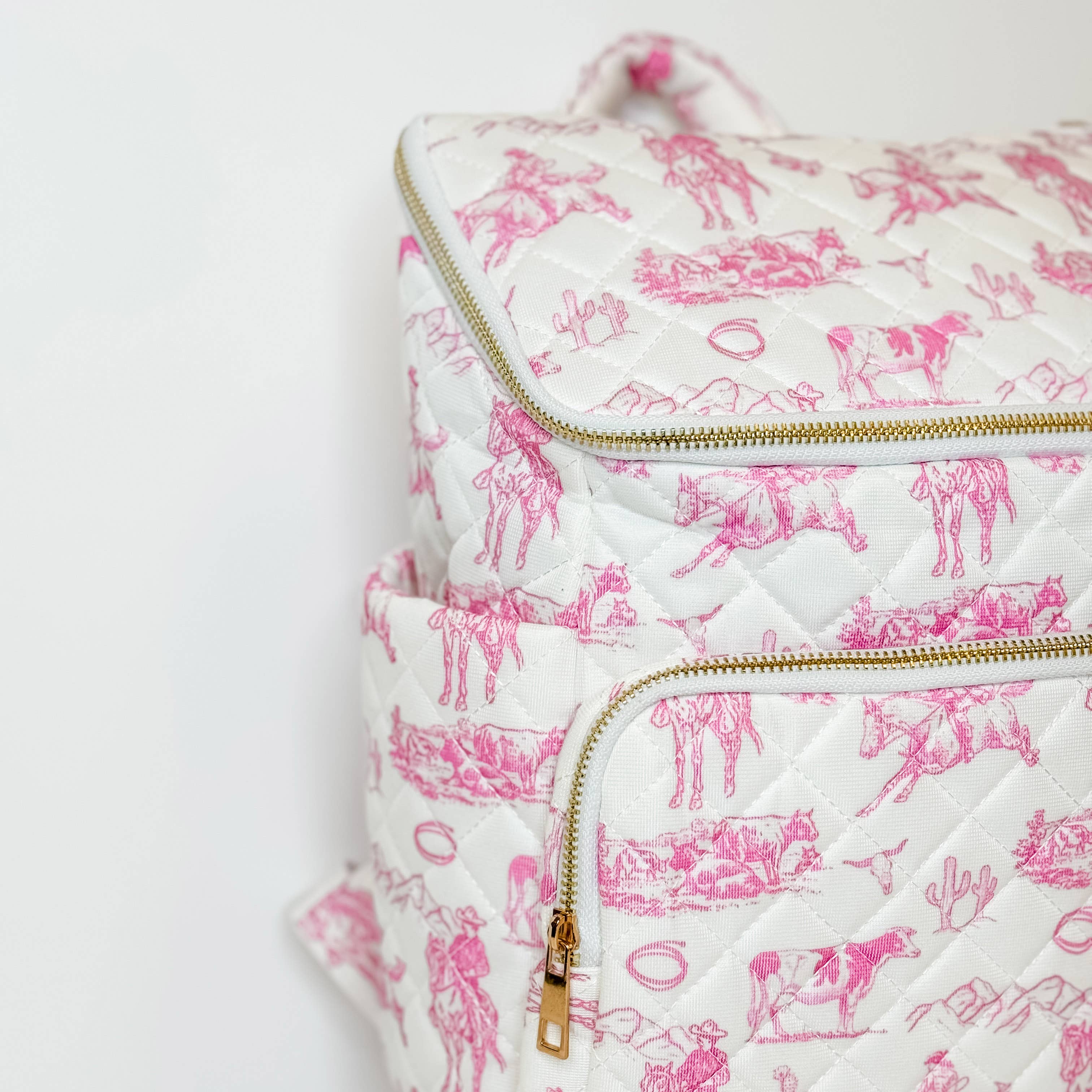 PREORDER: Pink Rodeo Queen: Cowgirl Pattern Bags / Choice of Style (Ships Beginning of April) - BFF Here