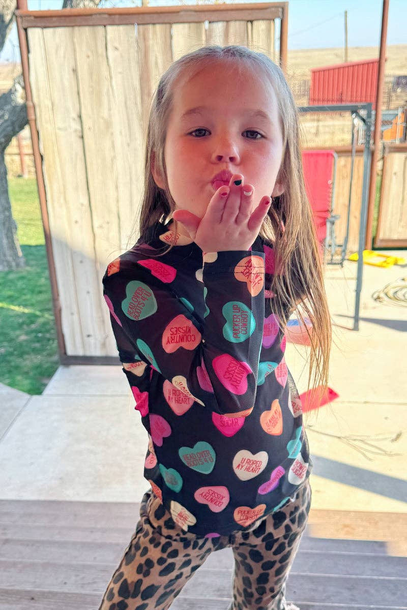 Cowboy Sweetheart Mesh Top / Kids by Sterling Kreek - BFF Here