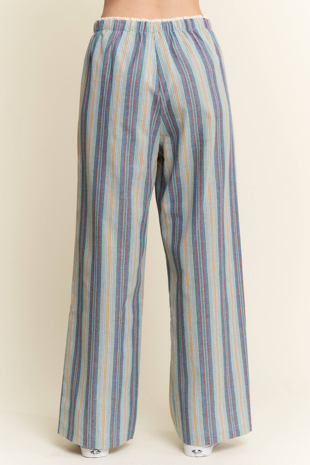 PREORDER: Eclectic Stripe Linen Pants by Jade by Jane (ETA: Beginning of October) - BFF Here
