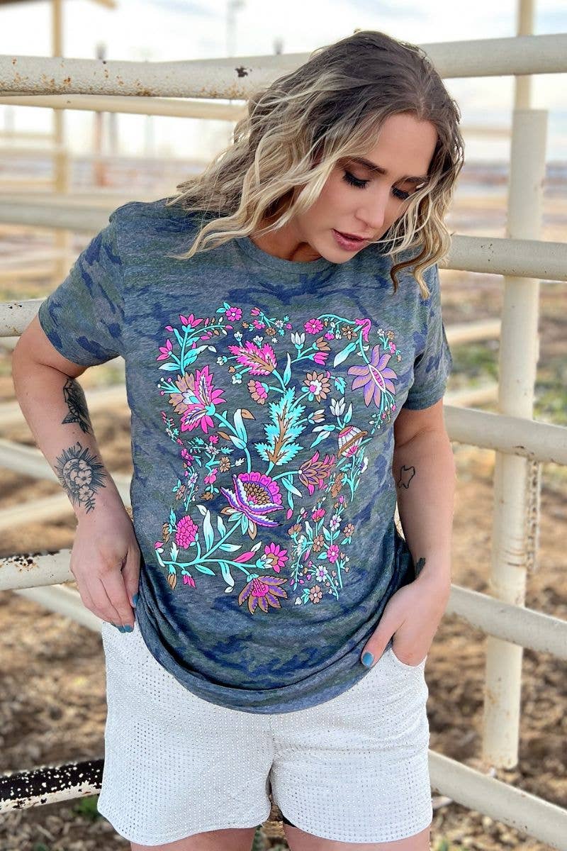 Hidden In The Flowers Tee by Sterling Kreek - BFF Here